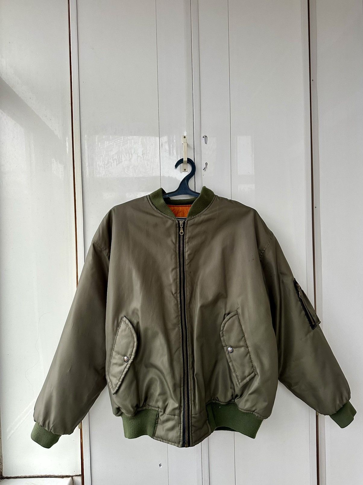 Other Vintage MA-1 Bomber Jacket Military Air Force Size US M / EU 48-50 / 2 - 1 Thumbnail