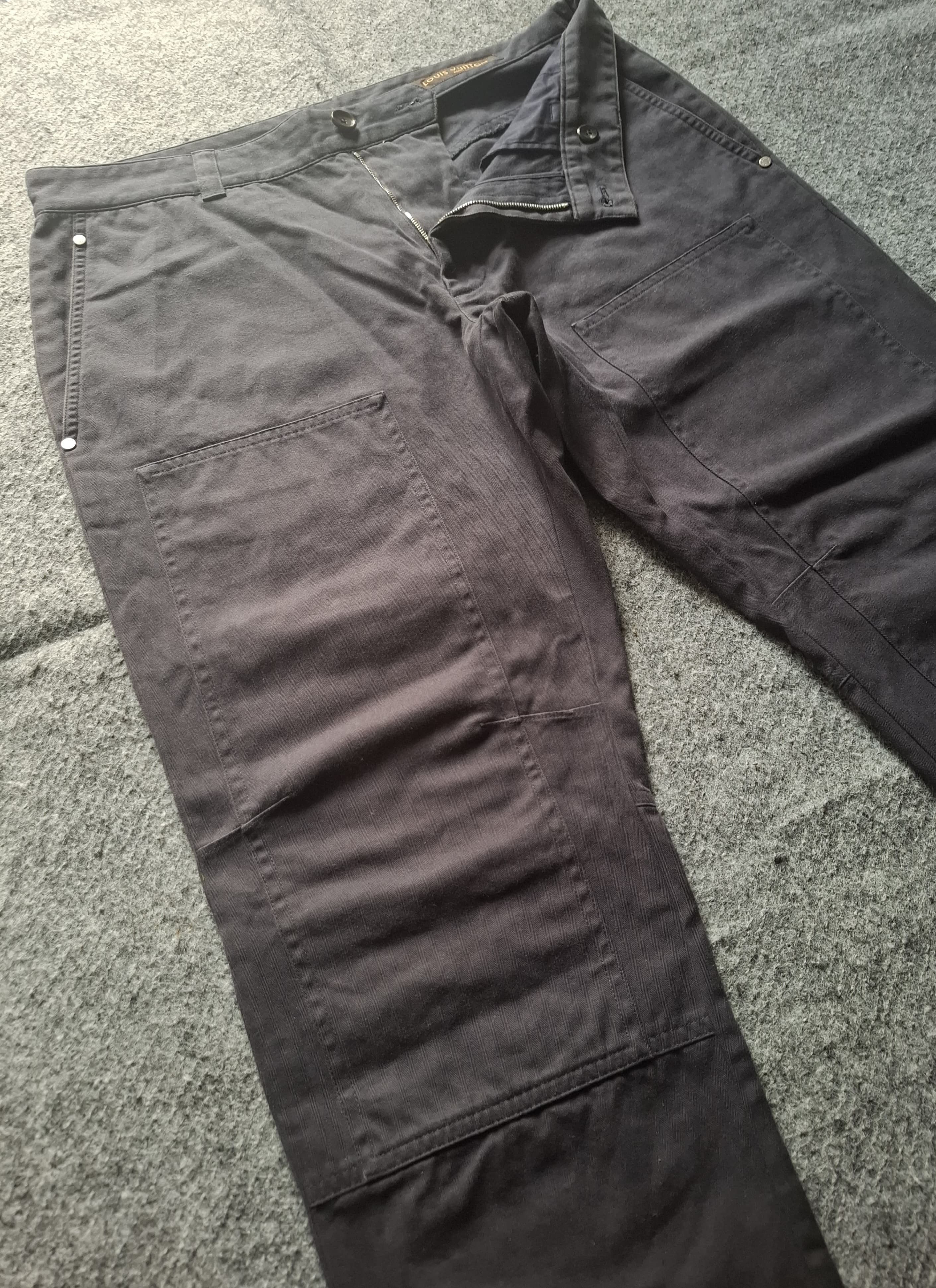 Louis Vuitton Louis Vuitton double knee trousher pants Size US 32 / EU 48 - 2 Thumbnail