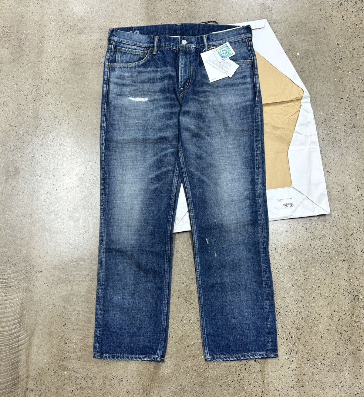 Visvim Visvim 03D21 Social Sculpture 03 Damaged-21 Jeans | Grailed
