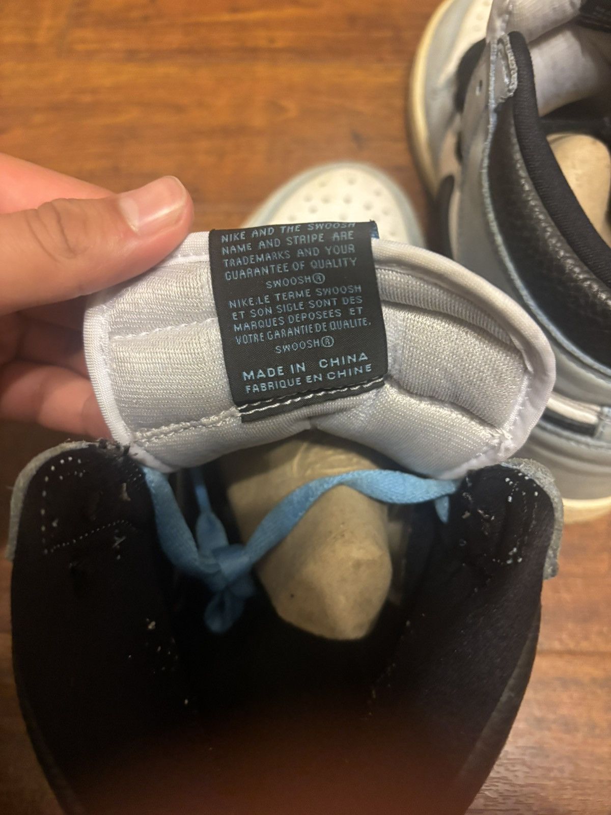 Jordan Brand Jordan 1 University Blues Size US 8 / EU 41 - 6 Thumbnail