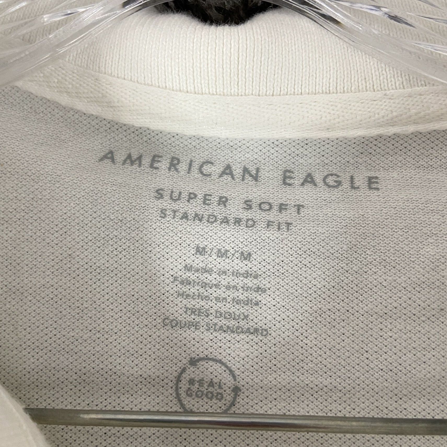 American Eagle Outfitters VINTAGE? No. American Eagle Polo Shirt Men M White Short Sleeve Size M Polo Men White American Eagle Outfitters Short Sleeve Polo Mens Size M Size US M / EU 48-50 / 2 - 6 Thumbnail