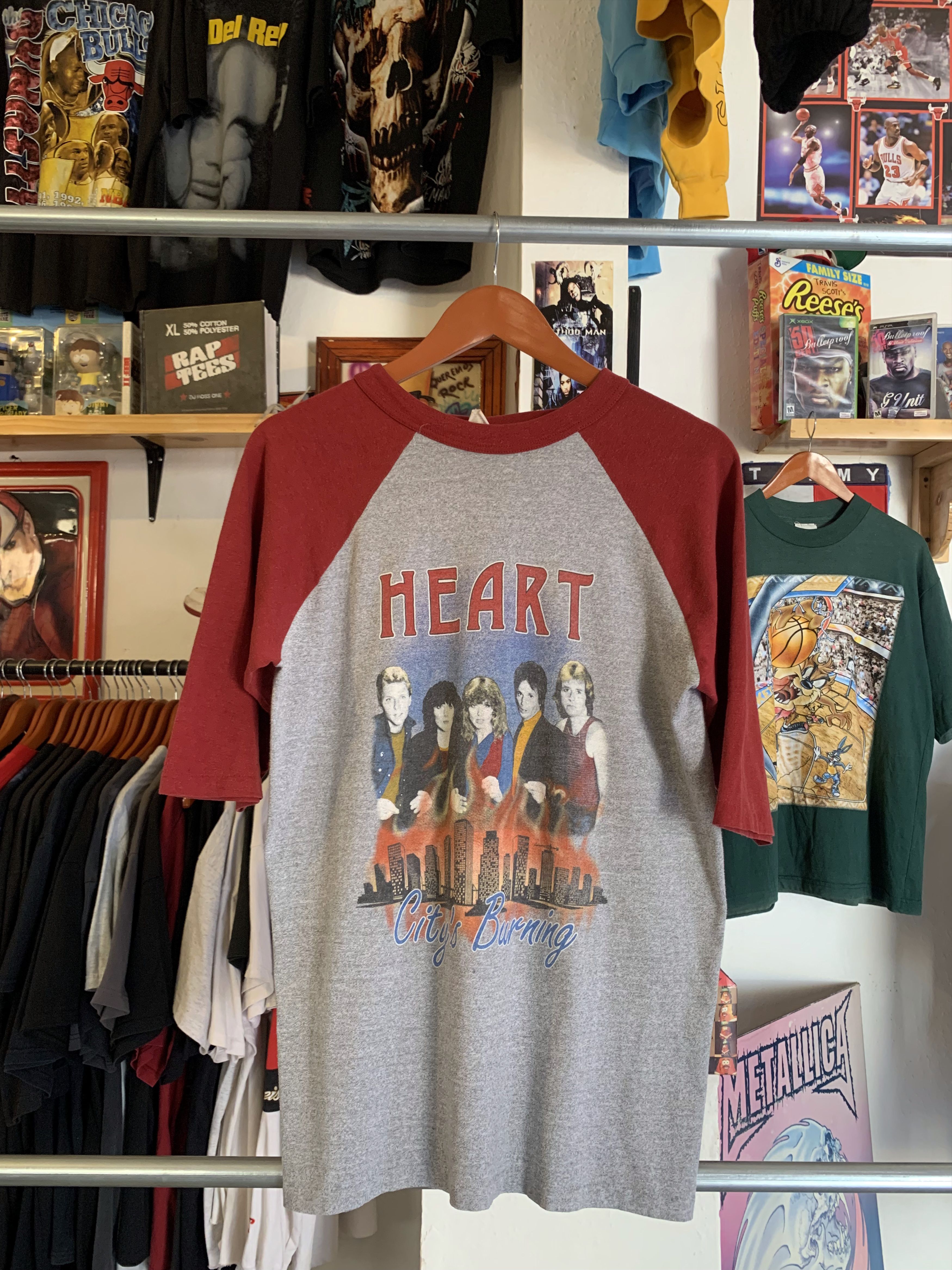 Band Tees 1982 HEART PRIVATE AUDITION TOUR Size US L / EU 52-54 / 3 - 1 Thumbnail
