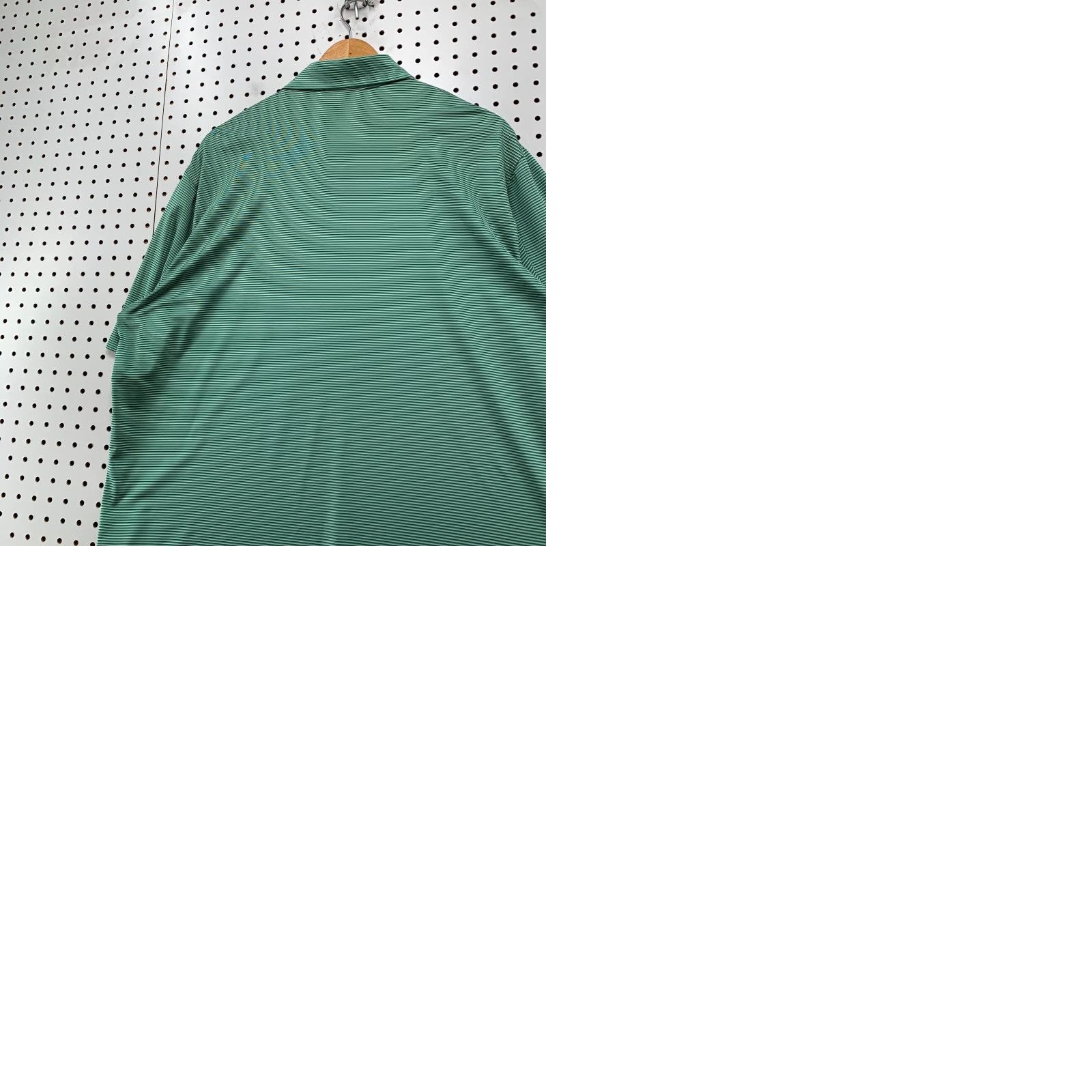 RLX Ralph Lauren RLX Ralph Lauren Polo Shirt Mens XL Green Striped Wicking Performance Collared Size US XL / EU 56 / 4 - 9 Thumbnail
