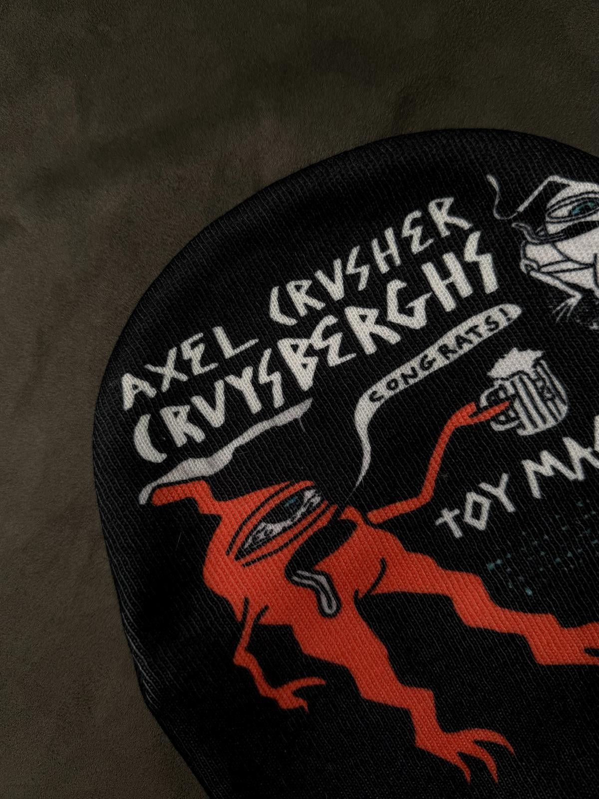 Toy Machine Toy Machine Axel Cruysberghs No Cuff Knit Beanie Hat Black Size ONE SIZE - 4 Thumbnail