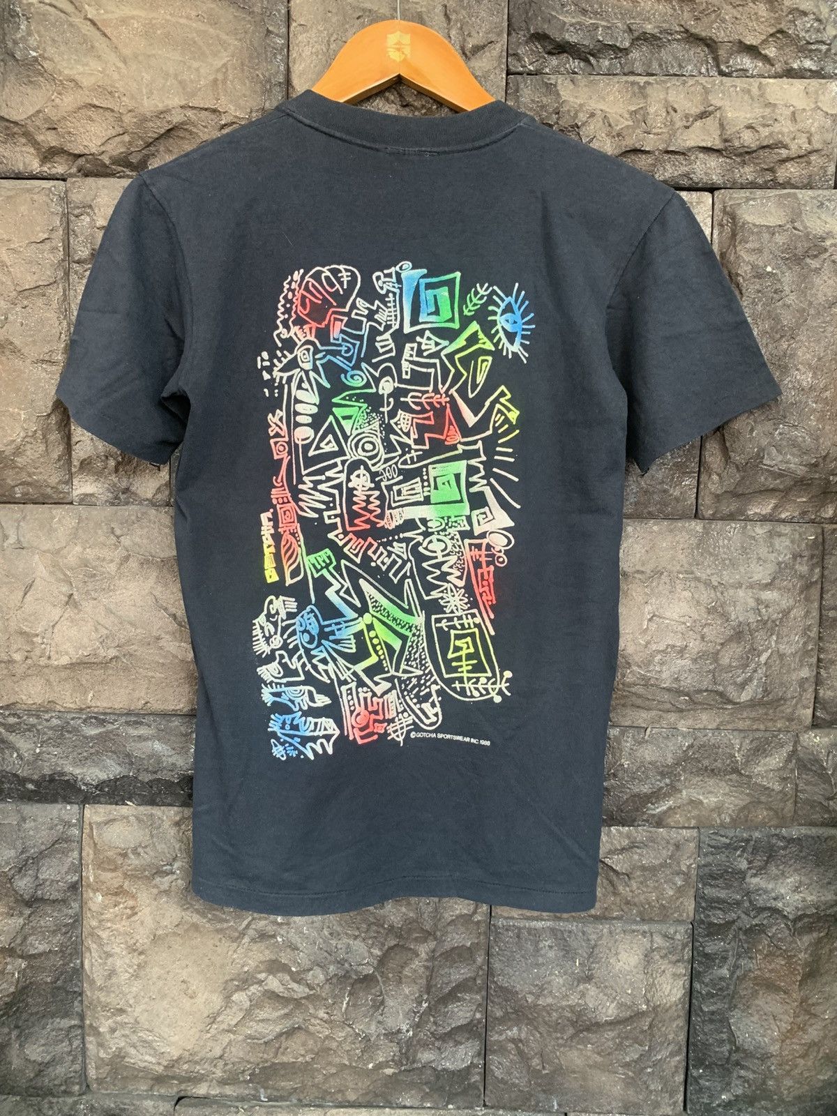 Gotcha Vintage 80s Gotcha Surf / Surfing / Surfboards T shirt Size US S / EU 44-46 / 1 - 7 Thumbnail