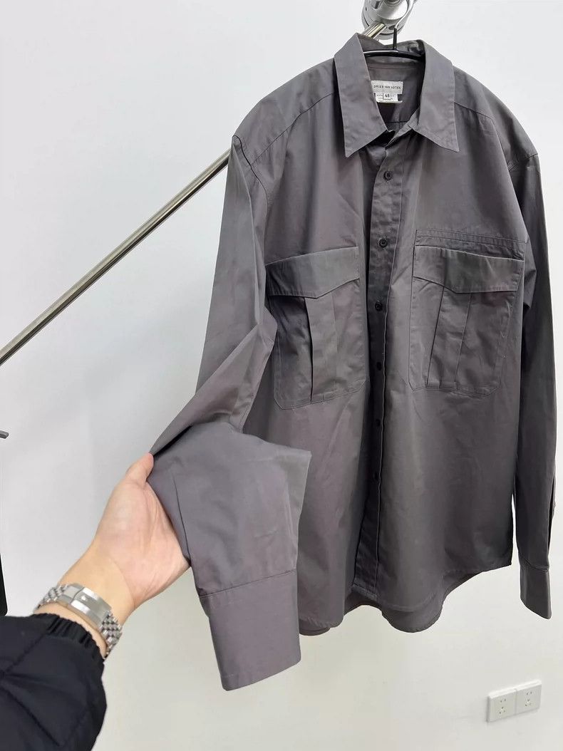 Dries Van Noten dries van noten Workwear silhouette shirt 2504-Nextarrow Size US M / EU 48-50 / 2 - 5 Thumbnail