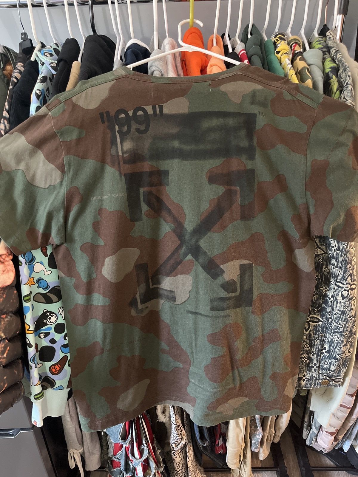 Off-White Off White “Impressionism” Tee- Size Small Size US S / EU 44-46 / 1 - 2 Thumbnail