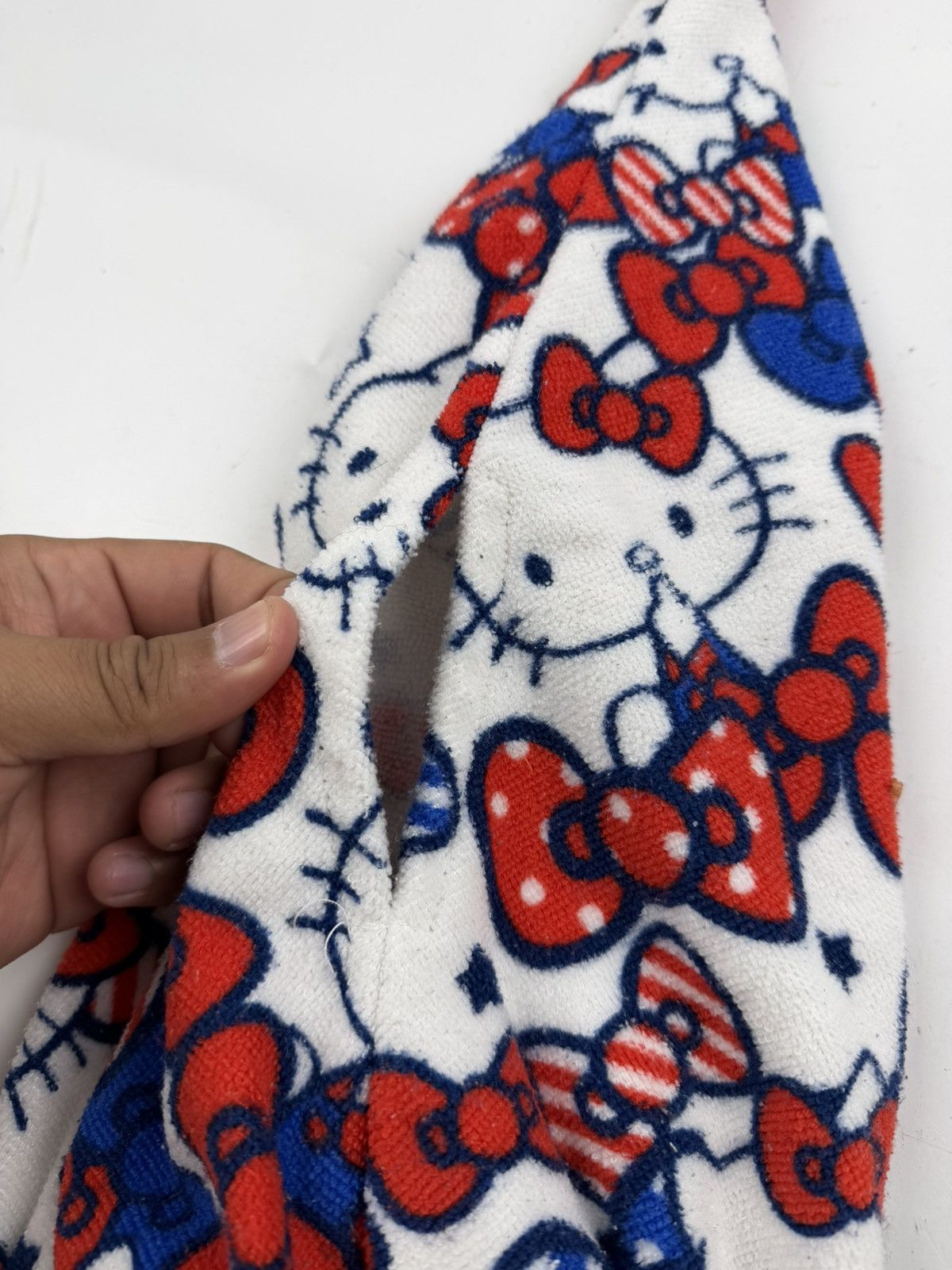 Japanese Brand hello kitty towel hat tc44 Size ONE SIZE - 3 Thumbnail