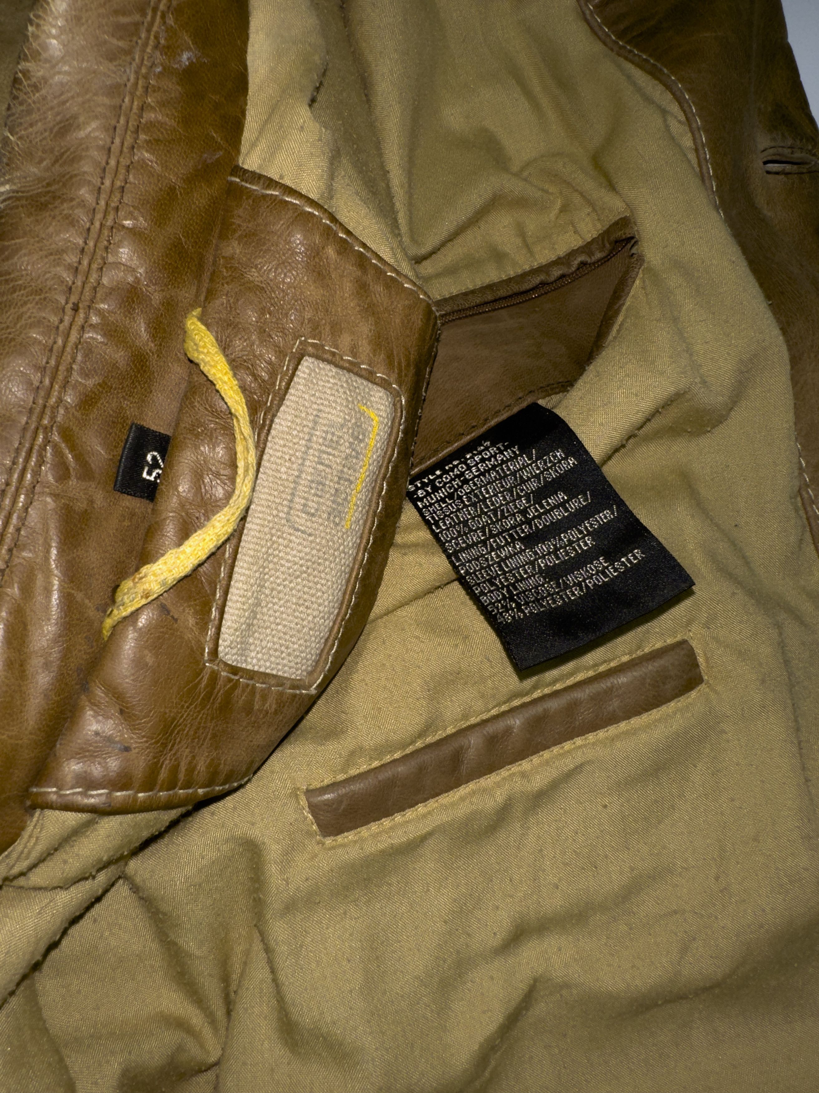 Camel Old Leather CAMEL Sport Suit Coat Blazer 1990s Jacket Size US M / EU 48-50 / 2 - 6 Thumbnail