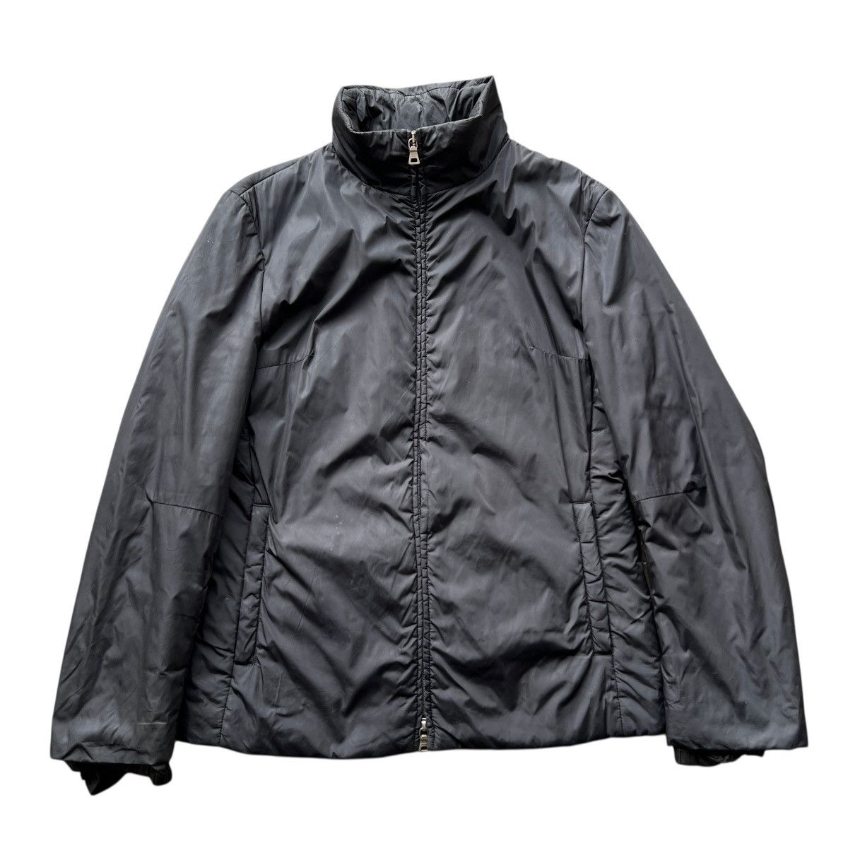 Prada Vintage Prada Light Puffer Jacket Made In Italy Size 42 Size S / US 4 / IT 40 - 3 Thumbnail