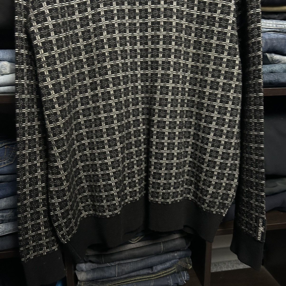 Carlo Colucci Vintage Carlo Colucci Grey Streetwear button sweater size L Size US L / EU 52-54 / 3 - 3 Thumbnail