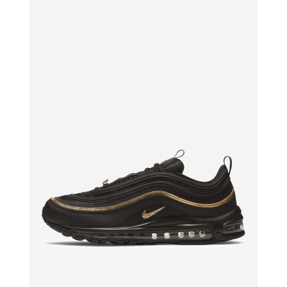 image of Nike Air Max 97 Black/metallic Gold Dc2190-001 Shoes, Men's (Size 10)