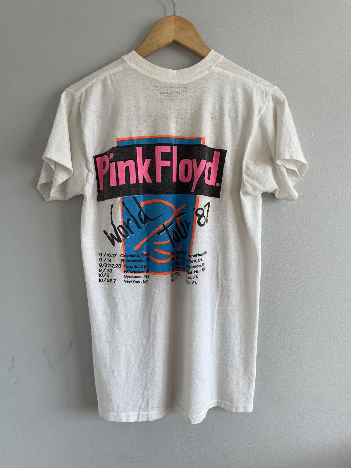 Pink Floyd ‘87 Pink Floyd Reeves Brothers Inc. Tour Tee Size US M / EU 48-50 / 2 - 2 Thumbnail