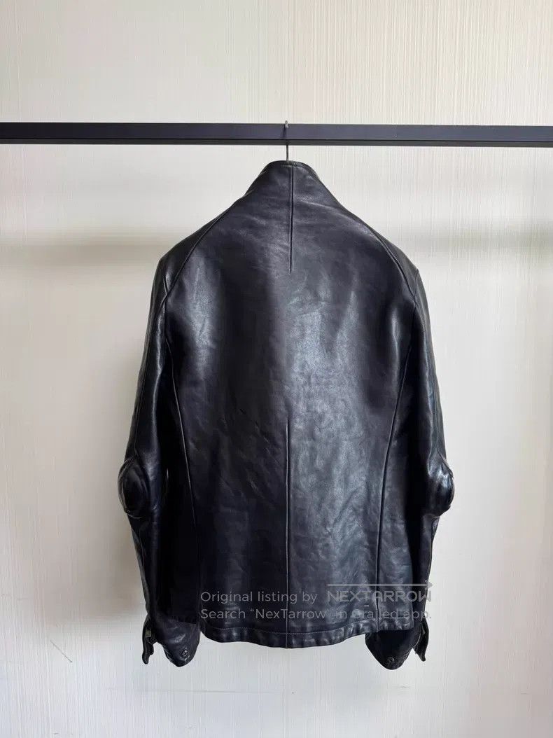 Carol Christian Poell Carol Christian Poell Iron Elbow Diagonal Zipper Leather J Size US S / EU 44-46 / 1 - 2 Thumbnail