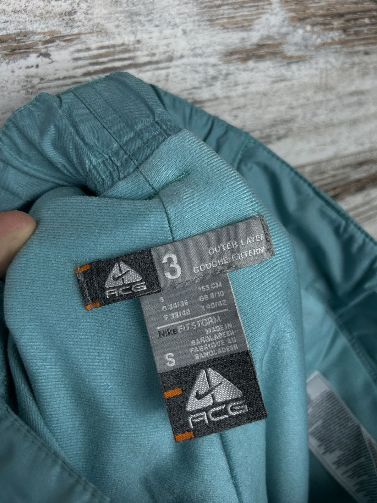 Nike × Nike ACG × Vintage Mens Vintage Nike ACG ski pants size S cargo streetwear y2k Size 27" / US 4 / IT 40 - 13 Thumbnail