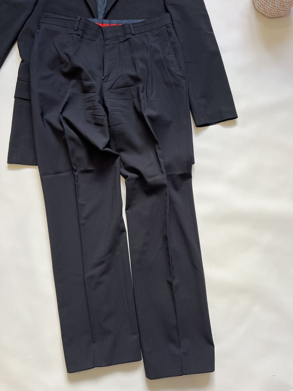 Hugo HUGO by Hugo Boss Black Suit Trousers Blazer Classic Formal Size 36R - 8 Thumbnail