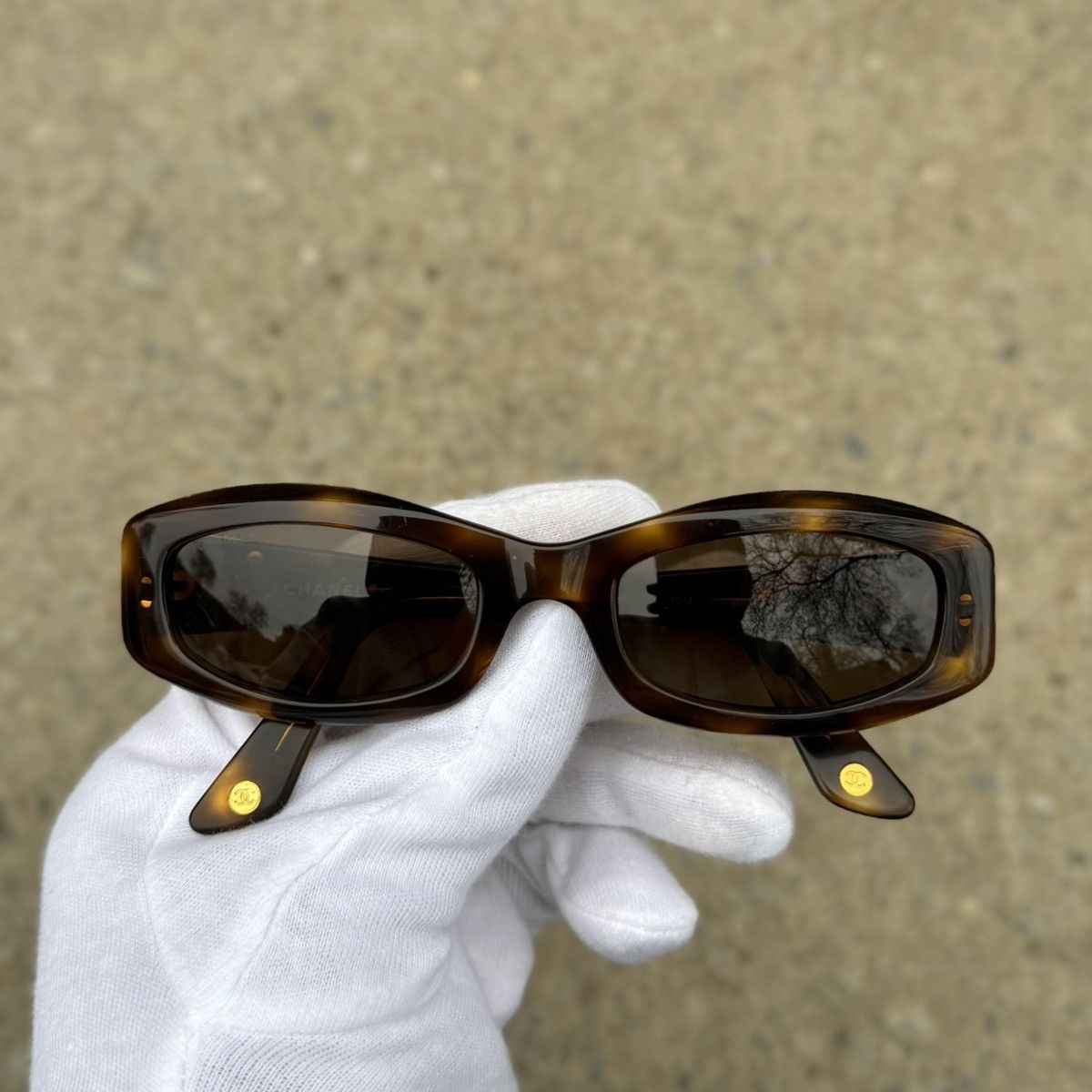 Chanel Vintage Chanel Sunglasses Size ONE SIZE - 4 Thumbnail