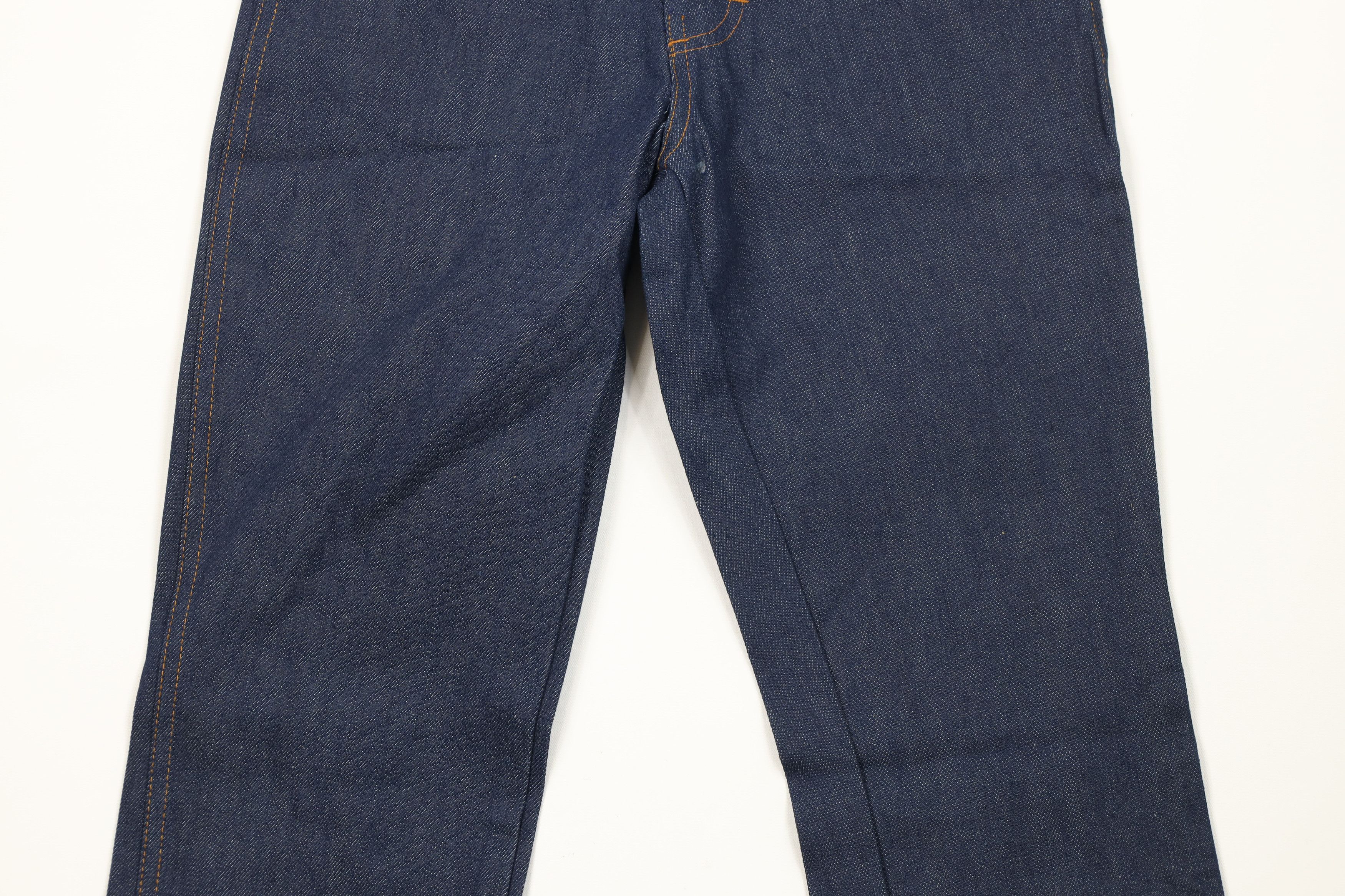 Vintage Deadstock Vintage 70s Streetwear Denim Jeans Indigo US Size US 28 / EU 44 - 3 Thumbnail