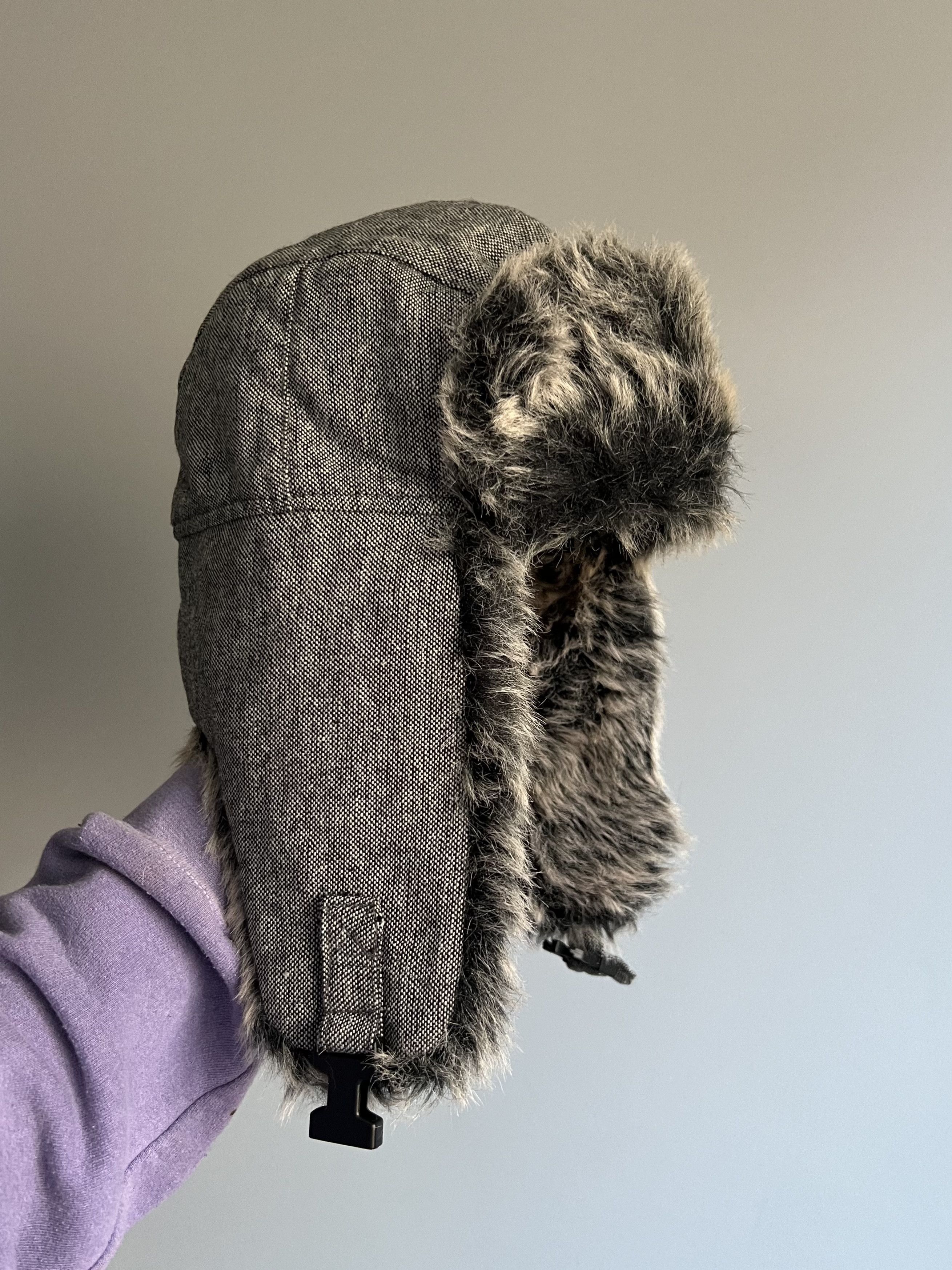 Vintage Vintage Faux Fur Fuzzy Mohair Ushanka Trapper Hat Size ONE SIZE - 1 Thumbnail