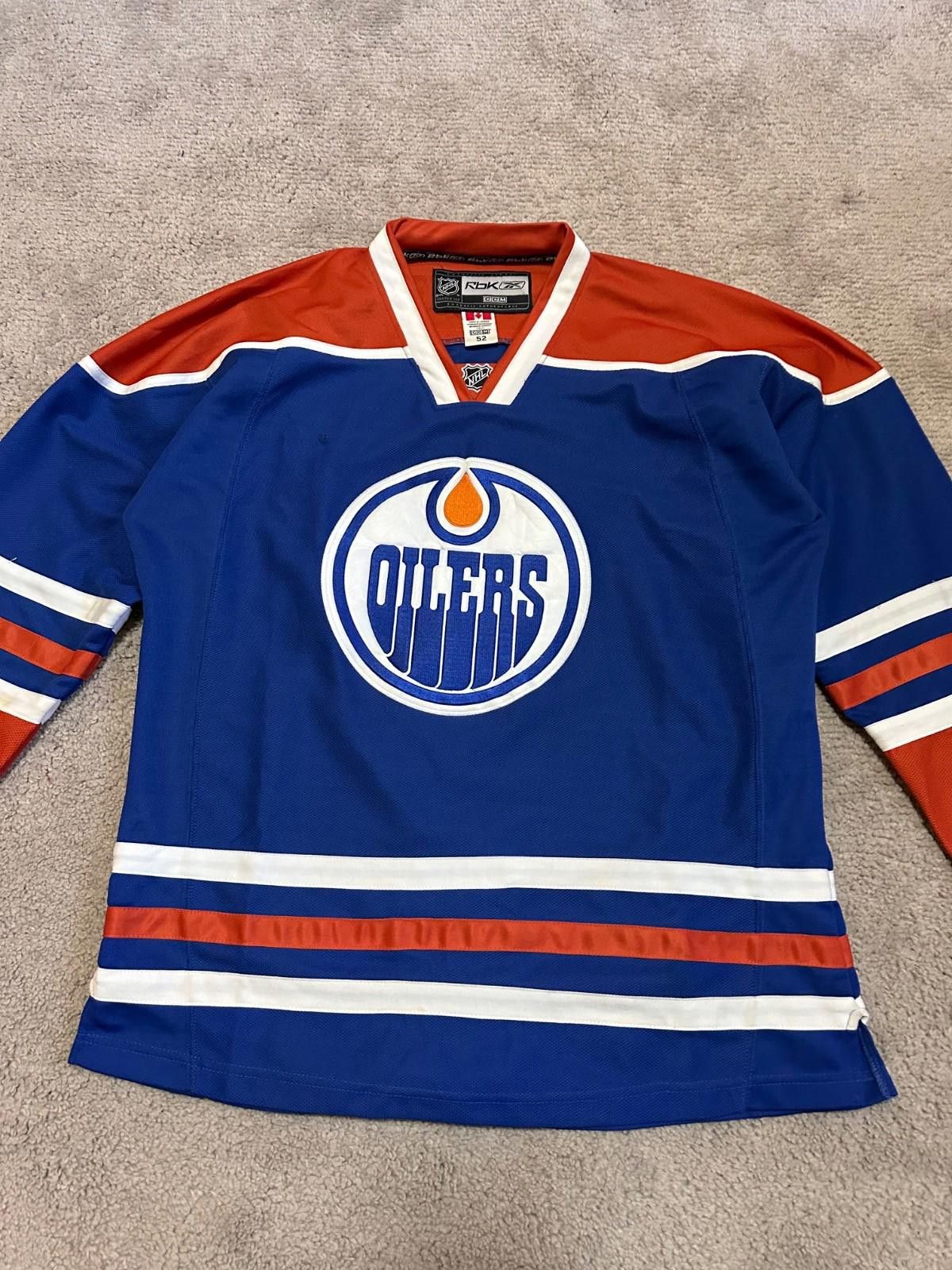 Reebok Reebok CCM NHL Edmonton Oilers Jersey Size 52 Size US L / EU 52-54 / 3 - 3 Thumbnail