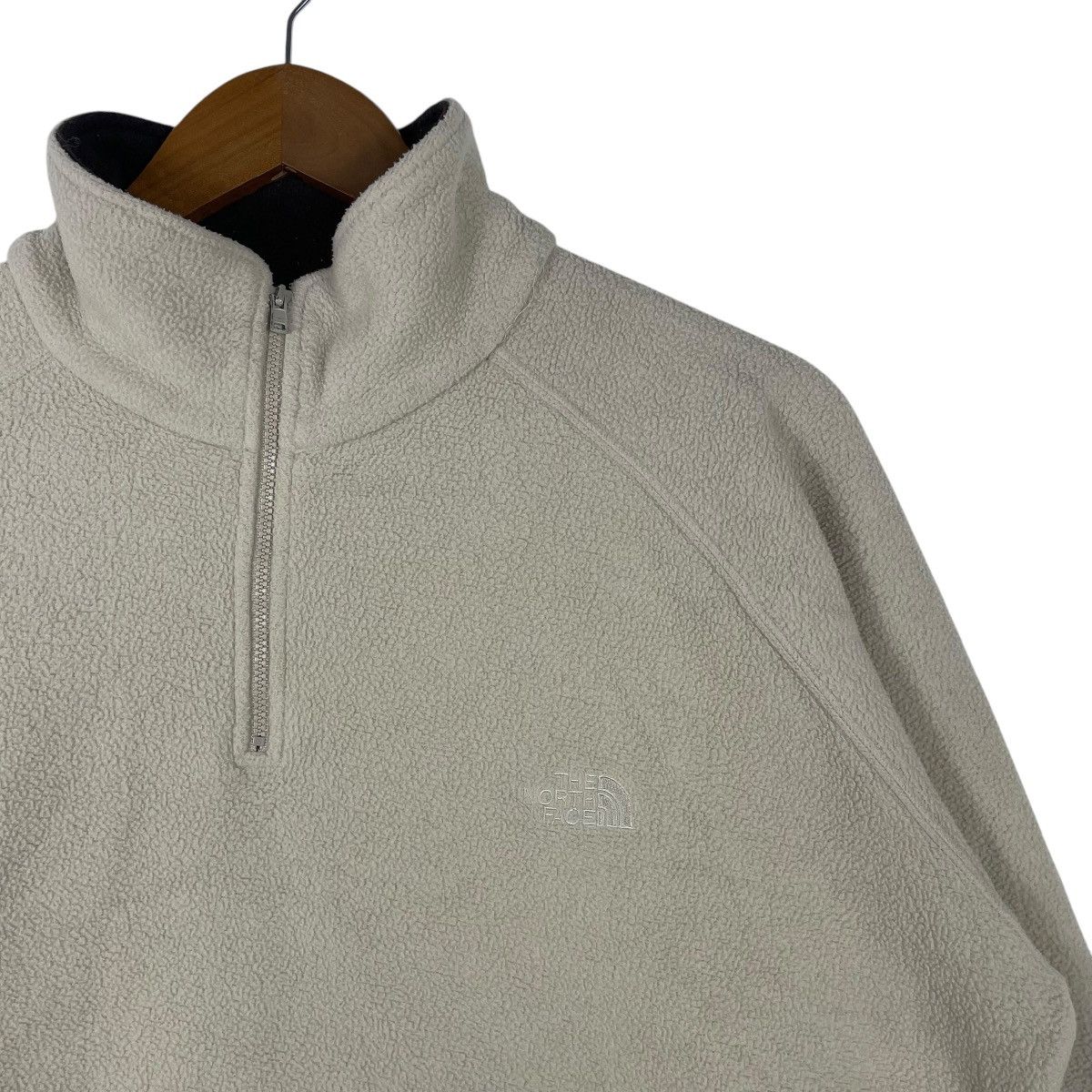 The North Face Vintage The North Face Half Zip Fleece Pullover Sweatshirt Size US L / EU 52-54 / 3 - 3 Thumbnail