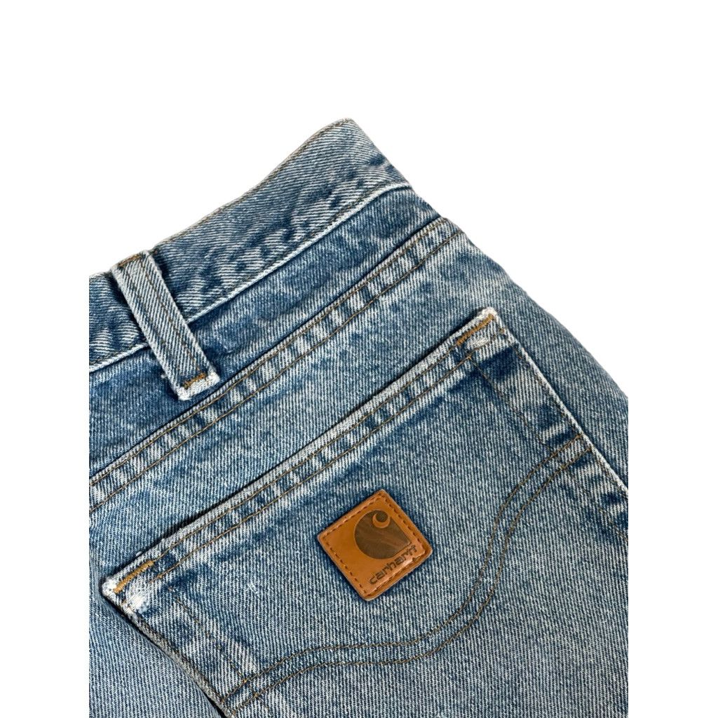 Carhartt × Vintage Vintage Carhartt Distressed Blue Denim Jeans 36x34 Size US 36 / EU 52 - 5 Thumbnail