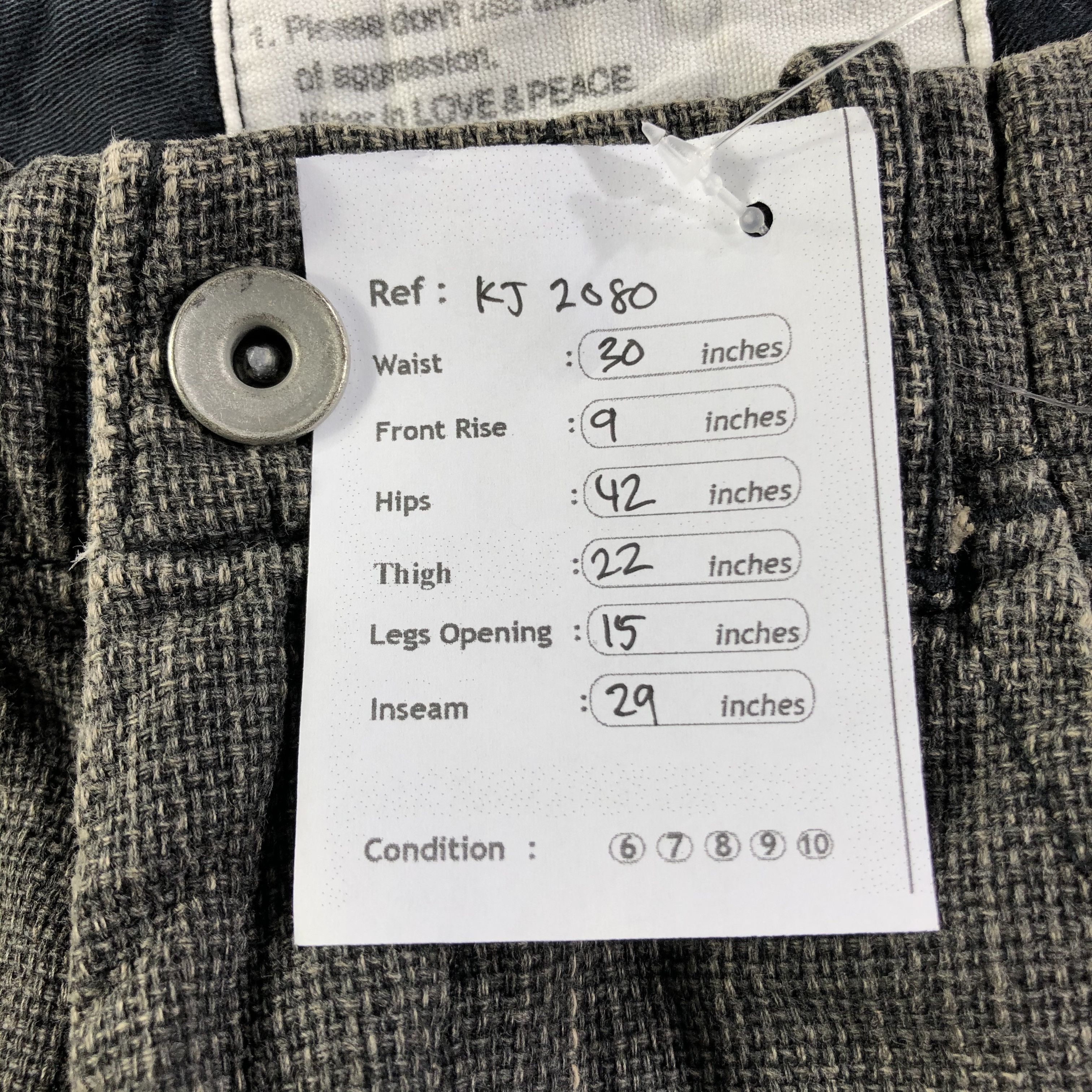 John Bull Jeans Faded Black Denim KJ2080