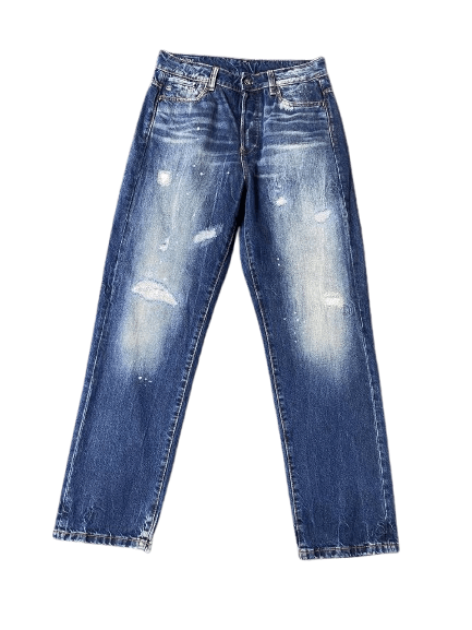 Vintage G-Star Raw Distressed Denim Jeans Size 27