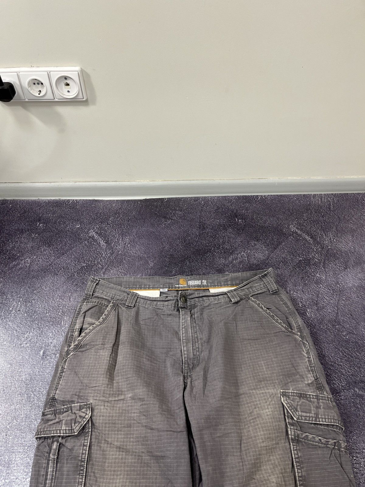 Carhartt Vintage Carhartt American Hype Workwear Baggy Cargo Pants Size US 38 / EU 54 - 13 Thumbnail