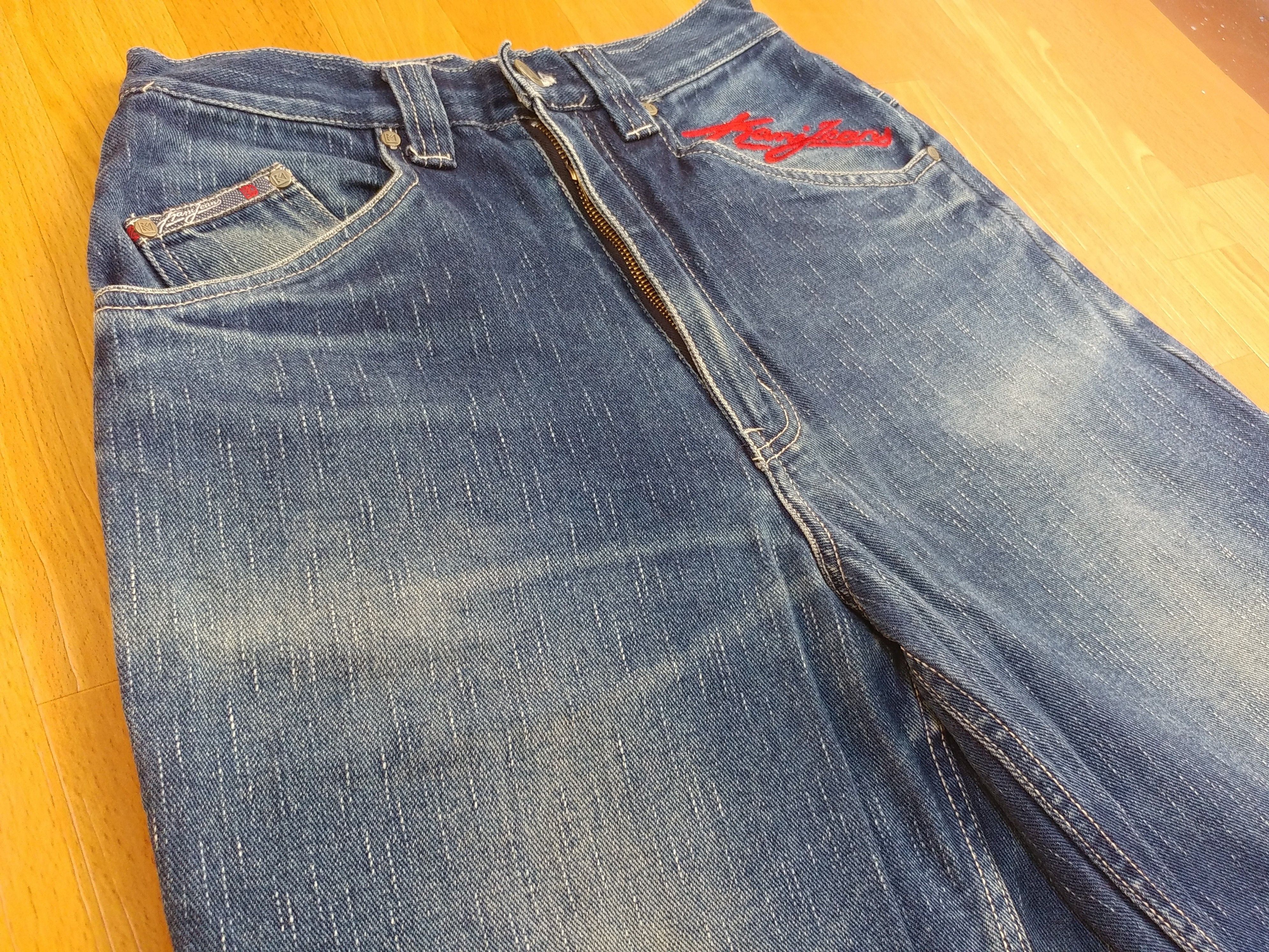 Karl Kani KARL KANI shorts, vintage hip hop baggy jeans, 90s size W 26 Size US 26 / EU 42 - 10 Thumbnail