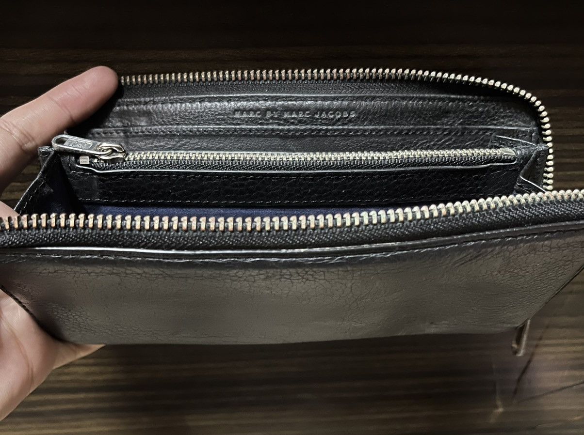 Marc by Marc Jacobs Black Zip-around Long Wallet Size ONE SIZE - 3 Thumbnail
