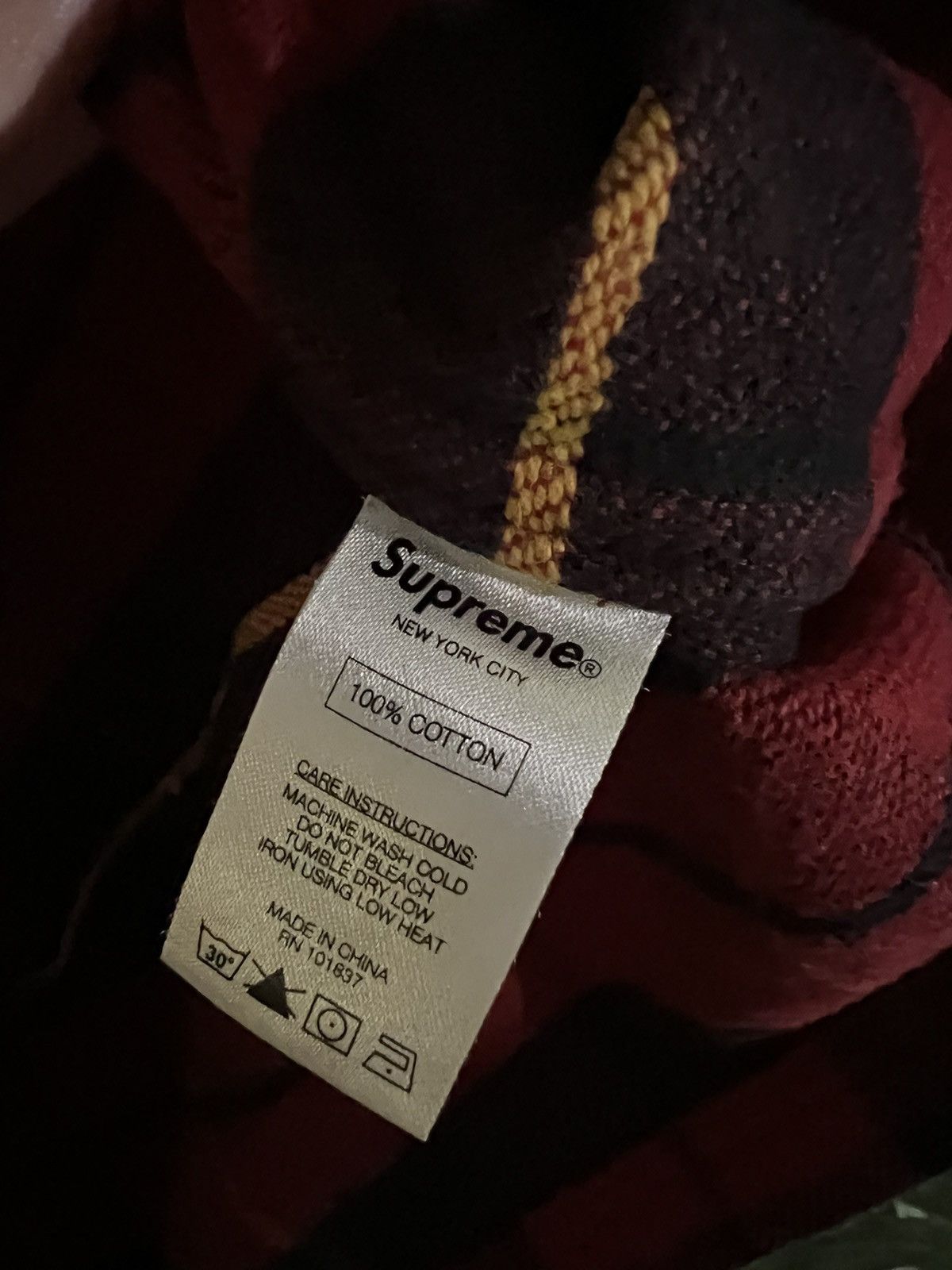 Supreme Supreme 2016 plaid quarter zip Size US M / EU 48-50 / 2 - 7 Thumbnail