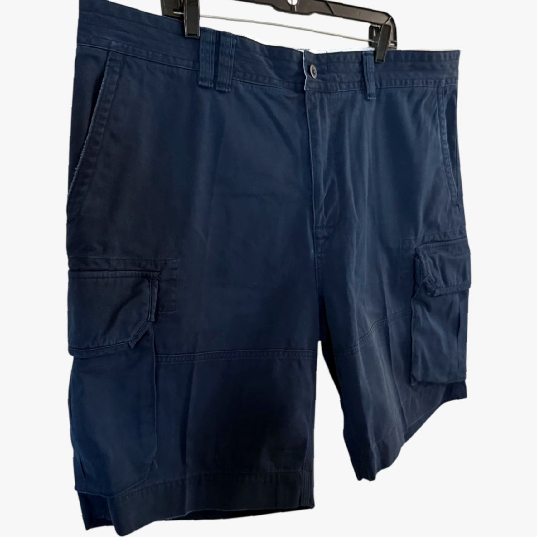 Polo Ralph Lauren Ralph Lauren Gellar Cargo Short Navy Blue 44B Men’s 100% Cotton Classic-Fit Cargo Pocket Built & Tall Navy Blue Mens? Size US 44 / EU 60 - 3 Thumbnail