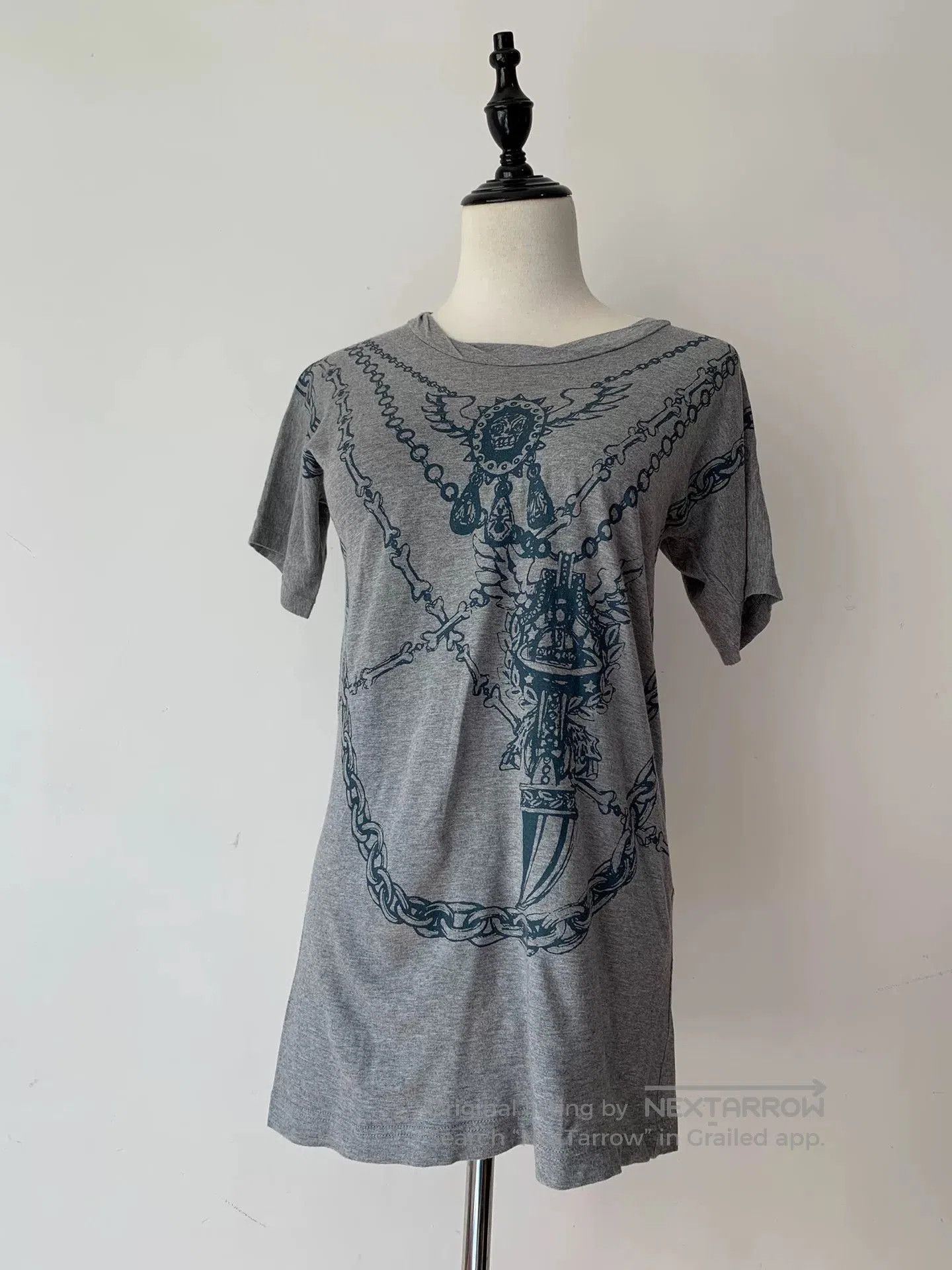 Vivienne Westwood vivienne westwood gray chain print t. Size M / US 6-8 / IT 42-44 - 1 Thumbnail