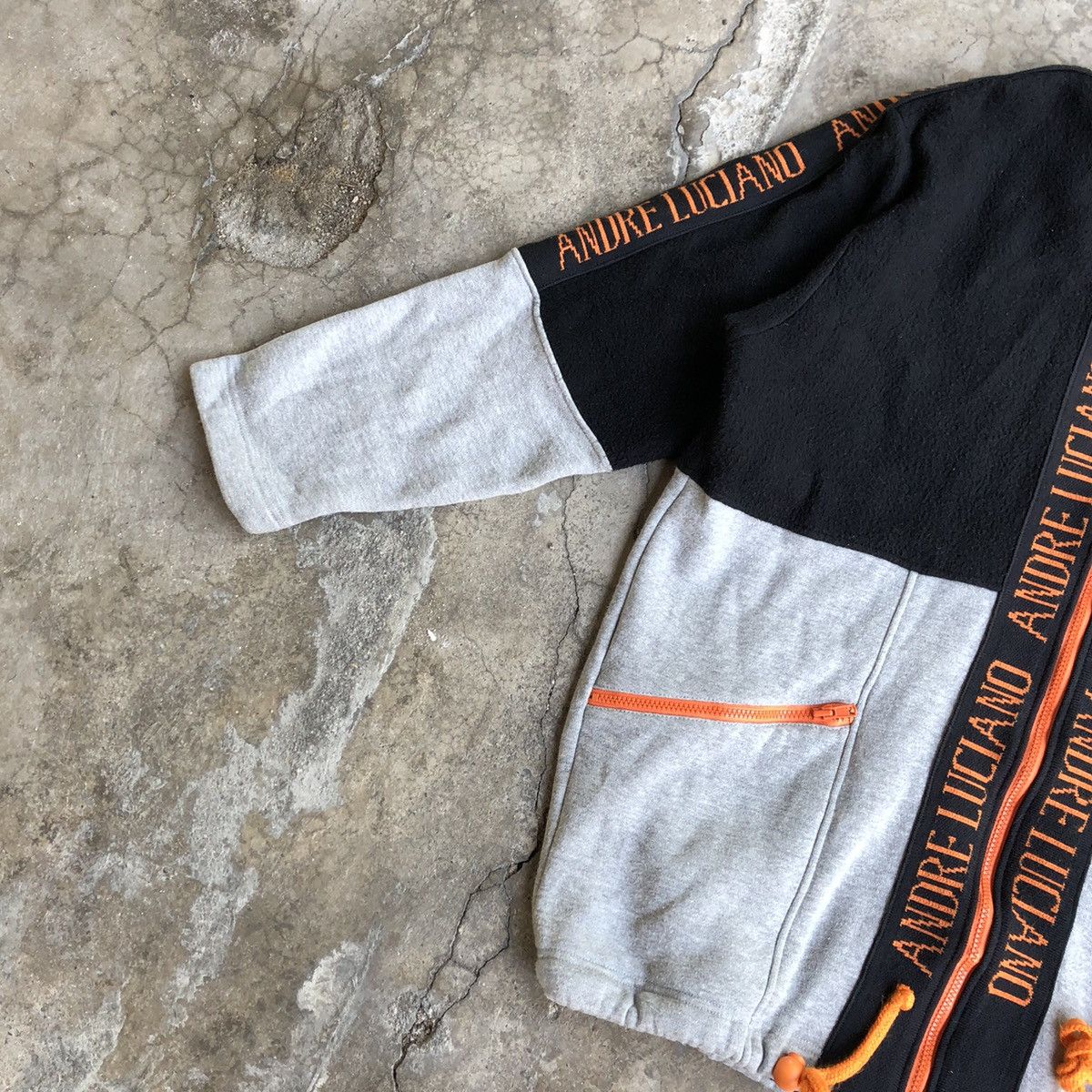 Andreluciano × Designer × Vintage 🔥Rare🔥Andre Luciano Half Fleece Winter Zipper Jacket Size US S / EU 44-46 / 1 - 8 Thumbnail