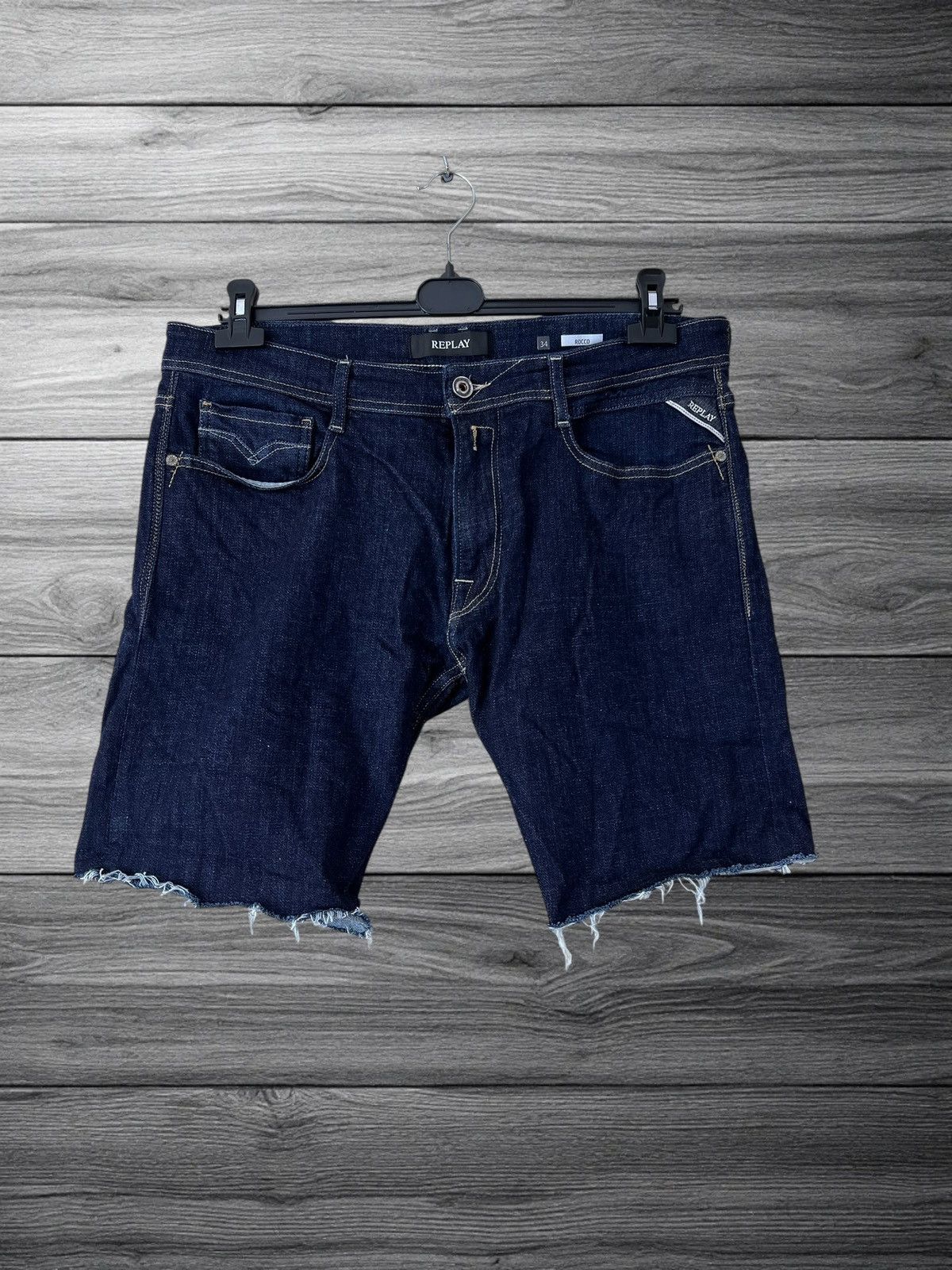 Replay Replay Rocco denim shorts size W34 Size US 34 / EU 50 - 1 Thumbnail