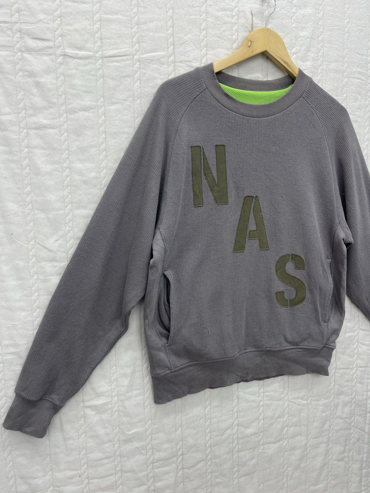 Japanese Brand × Nike RARE🔥NIKE AIR SOLE REVERSIBLE SWEATSHIRT Size US M / EU 48-50 / 2 - 3 Thumbnail