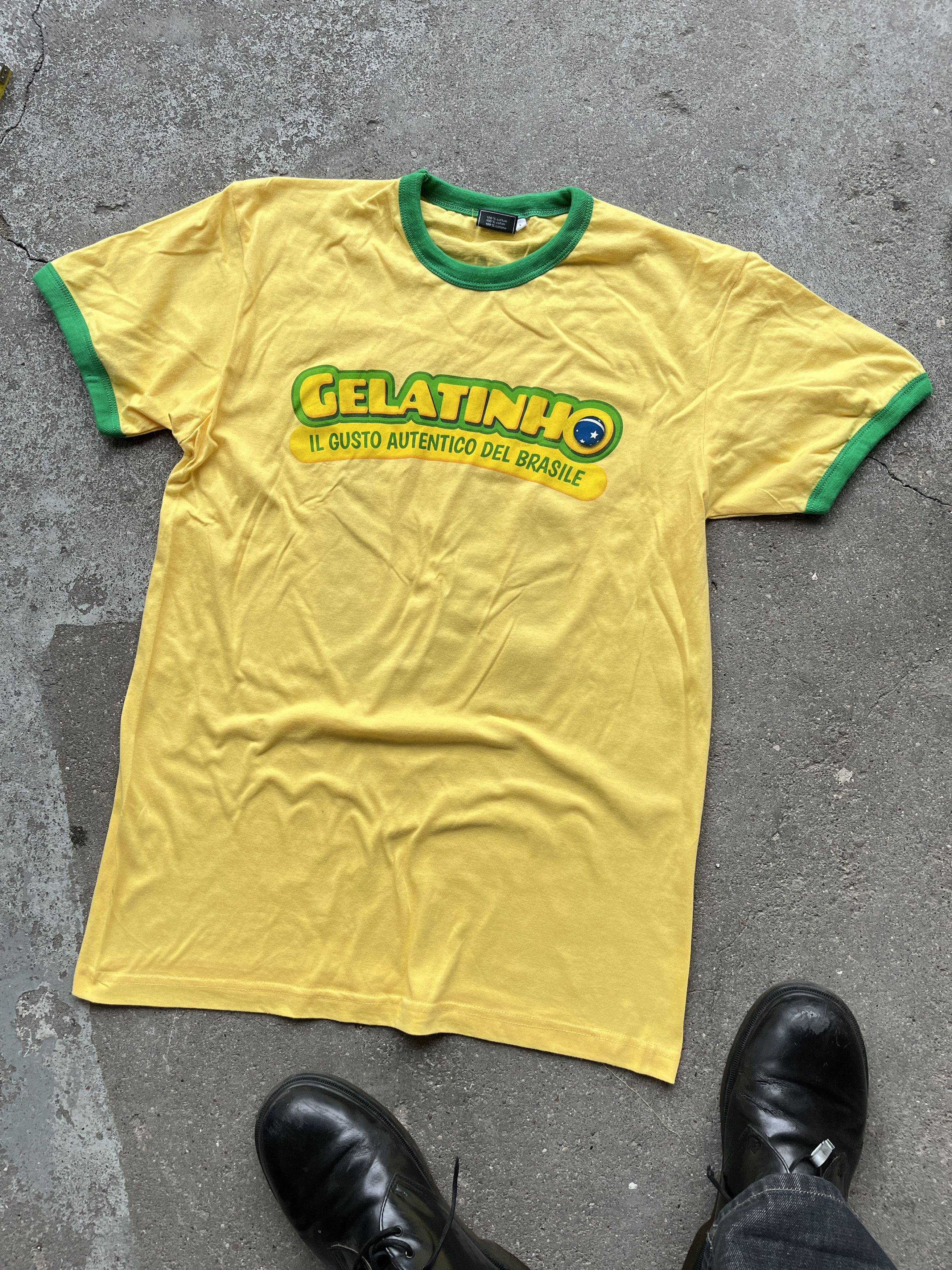Other Gelatingo Brazil “master” joke graphic tee Size US M / EU 48-50 / 2 - 2 Thumbnail
