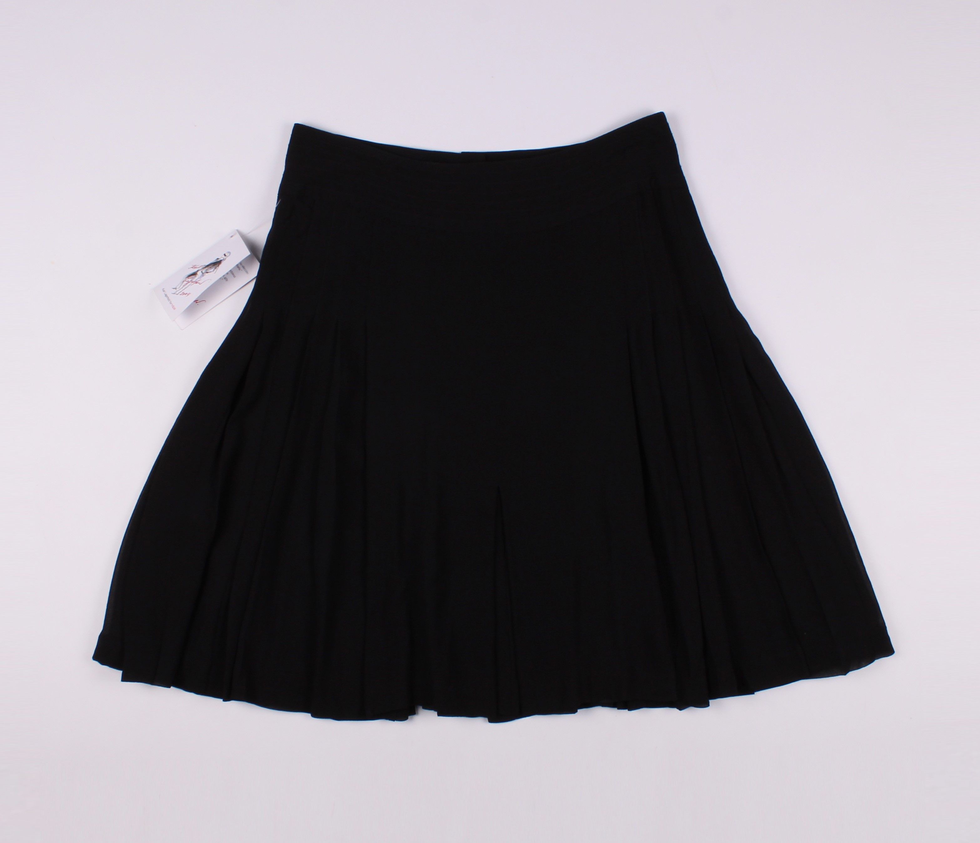 H&M × Karl Lagerfeld Vintage Karl Lagerfeld for H&M Silk Midi Flared Skirt Size 28" / US 6 / IT 42 - 9 Thumbnail