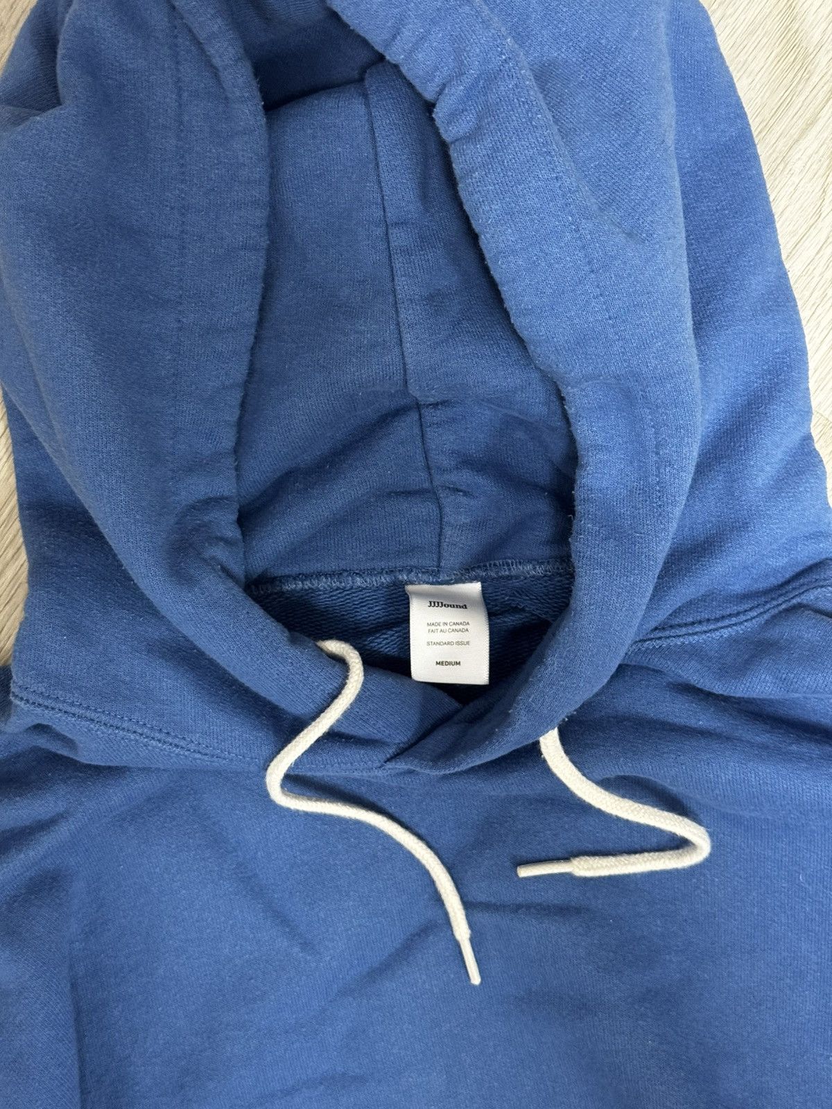 JJJJound Jjjjound Vintage Blue Hoodie — Medium Size US M / EU 48-50 / 2 - 2 Thumbnail