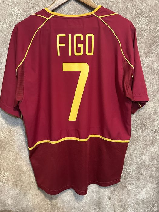 Nike Luis Figo Portugal vintage soccer jersey | Grailed