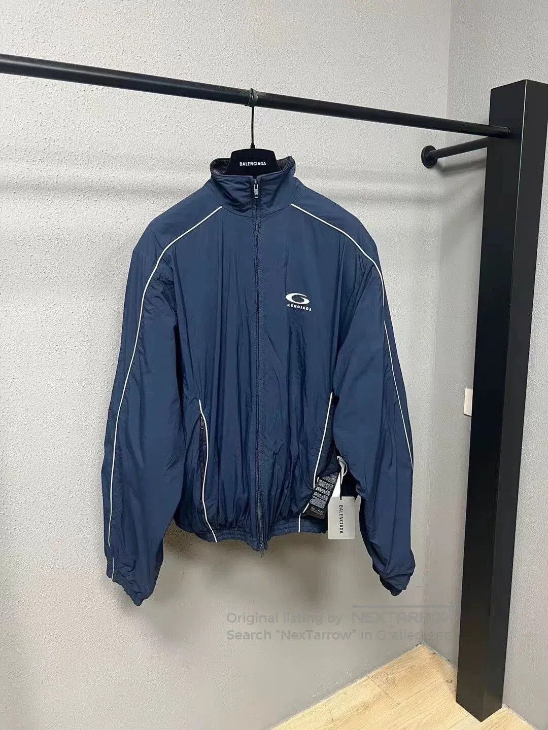 Balenciaga Balenciaga Reversible Faux Leather School Jacket. Size XS / US 0-2 / IT 36-38 - 1 Thumbnail