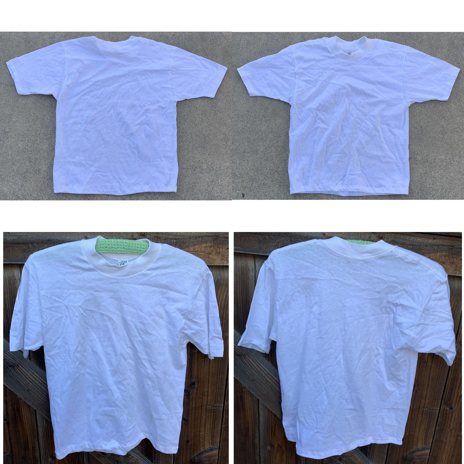 Jockey VINTAGE Jockey Shirt Mens T-Shirt White Crew Neck Short Sleeve Size M 38 40 Life BO SUN Single Stitch Size US M / EU 48-50 / 2 - 9 Thumbnail