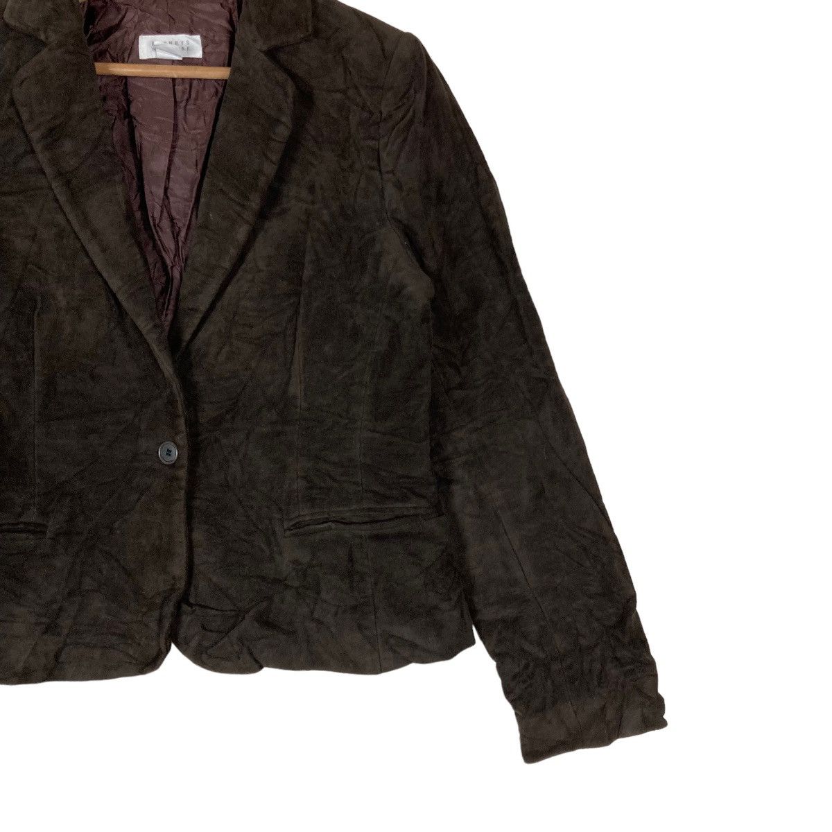 Barneys New York Vintage Barneys New York Flat Button Womenswear Coat Blazer Size M / US 6-8 / IT 42-44 - 3 Thumbnail