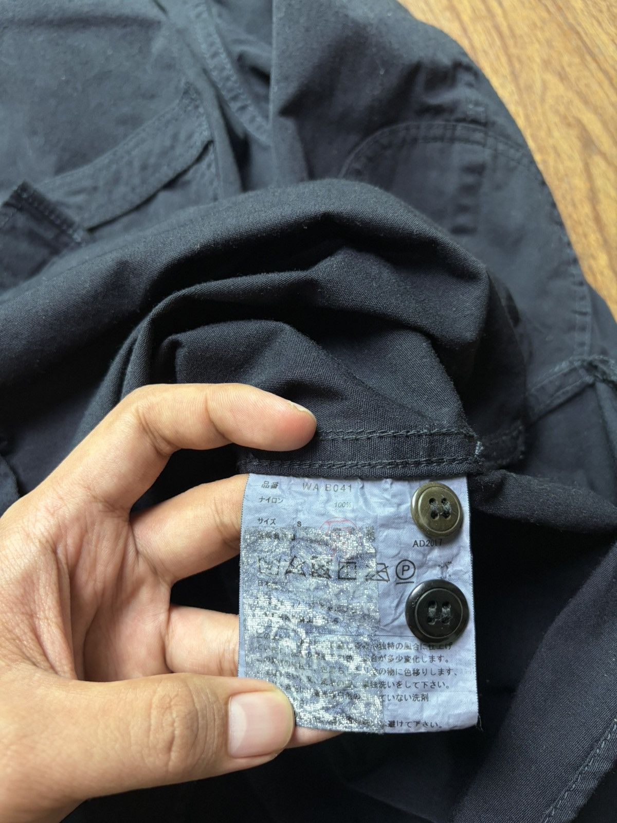 Junya Watanabe FREE TAX! 2017 Shanghai Collar Shoulder Patch Shirt Size US S / EU 44-46 / 1 - 8 Thumbnail
