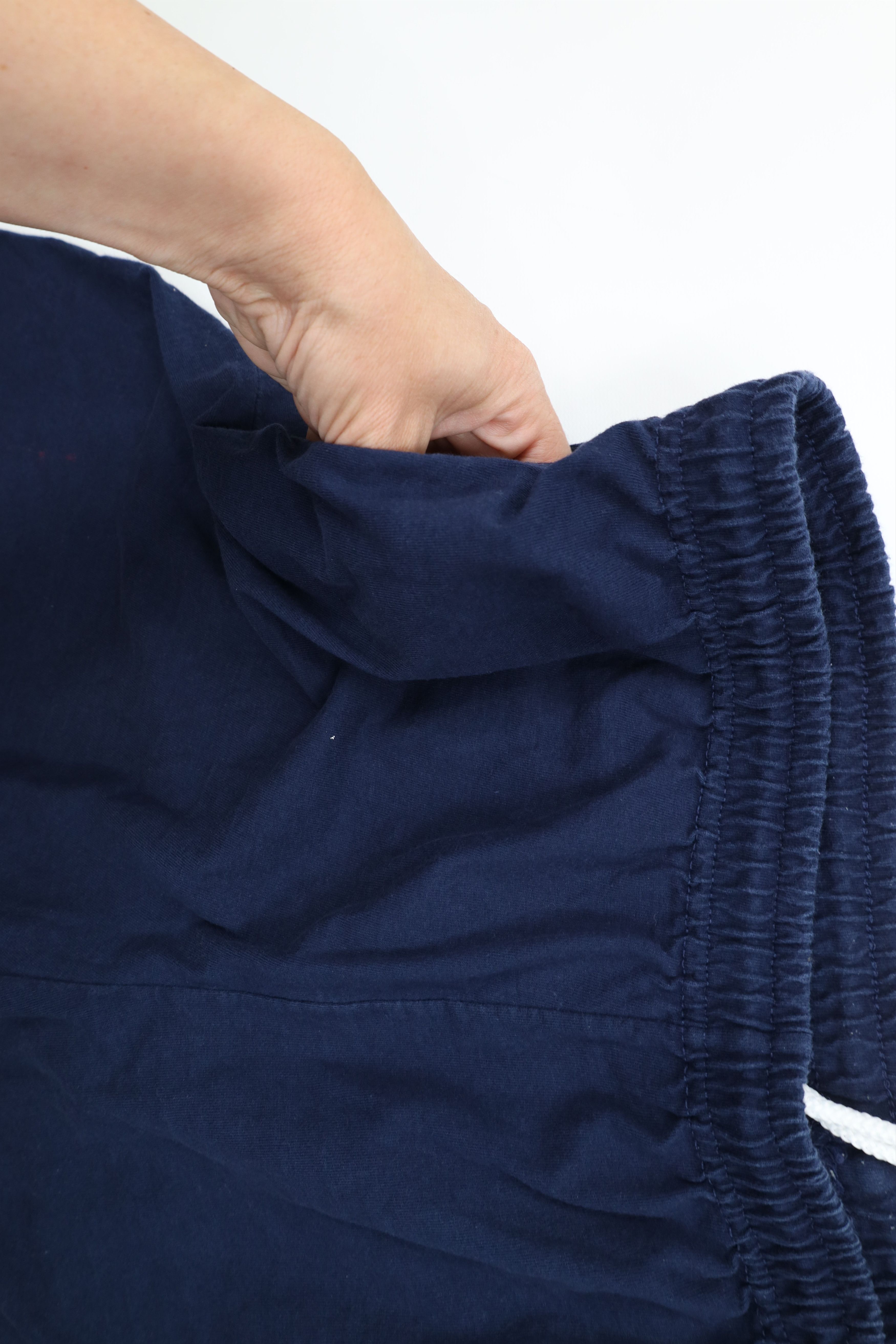 Vintage Vintage Y2K Streetwear Blank Above Knee Shorts Navy Blue Size US 34 / EU 50 - 7 Thumbnail