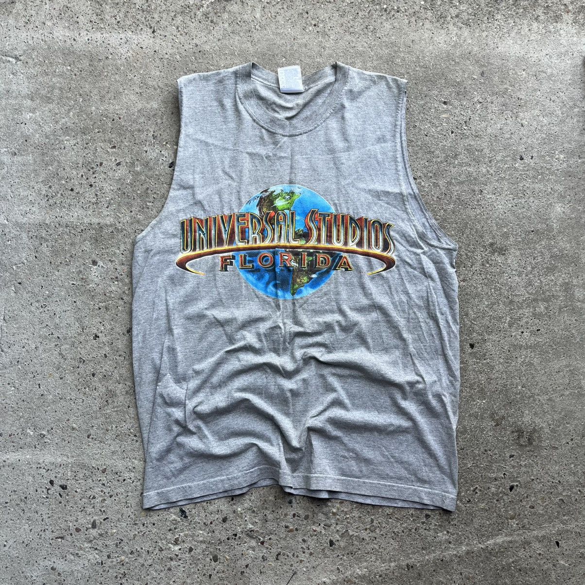 Universal Studios × Vintage Universal Studio Florida Vintage Tank Top grey logo Size US XL / EU 56 / 4 - 1 Thumbnail