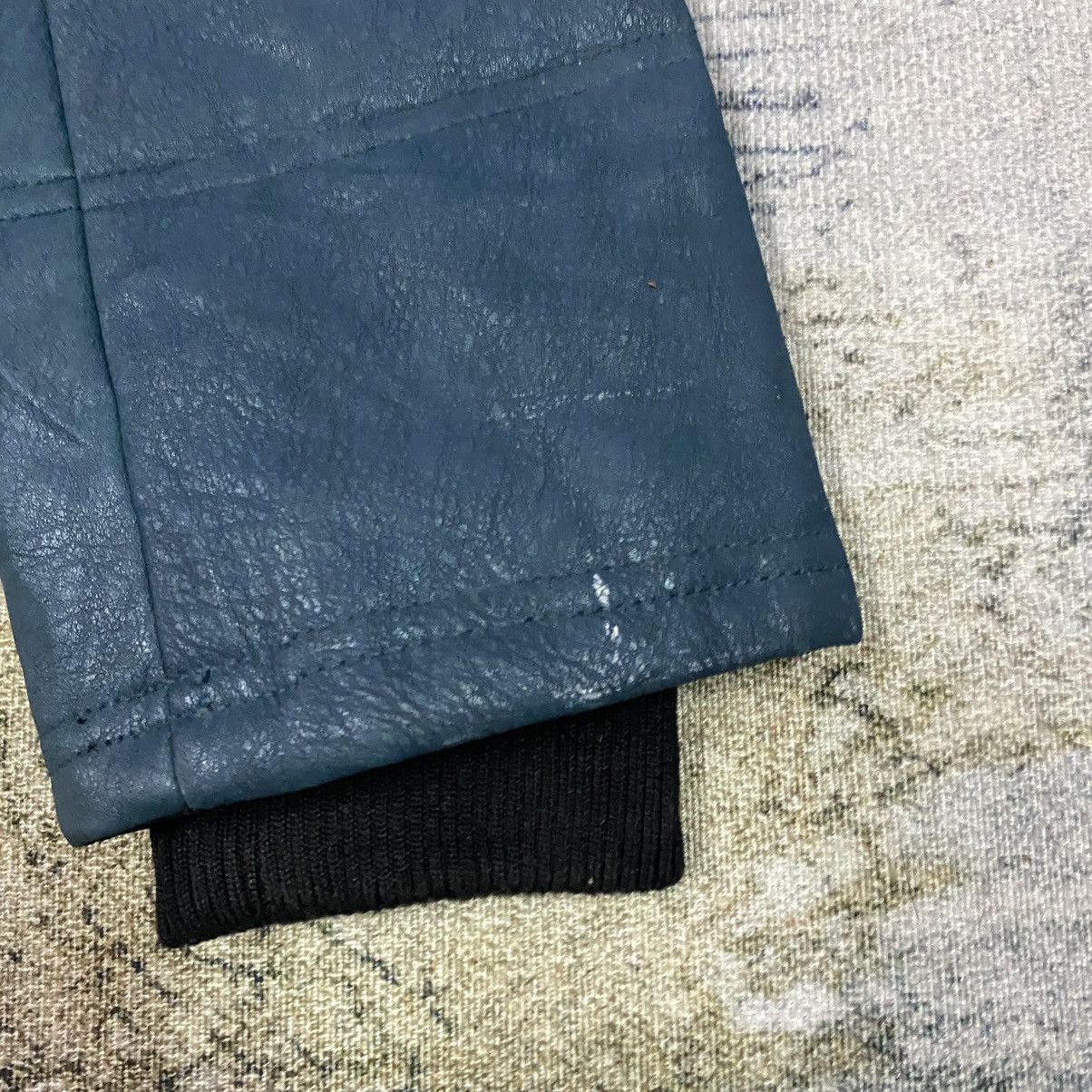 Japanese Brand Vintage Dowbl Wool Leather Jacket Size US S / EU 44-46 / 1 - 6 Thumbnail