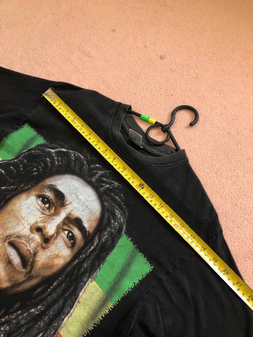 Bob Marley Vintage Men's T-Shirt Bob Marley Big Crazy Print Y2K Size M Size US M / EU 48-50 / 2 - 13 Thumbnail