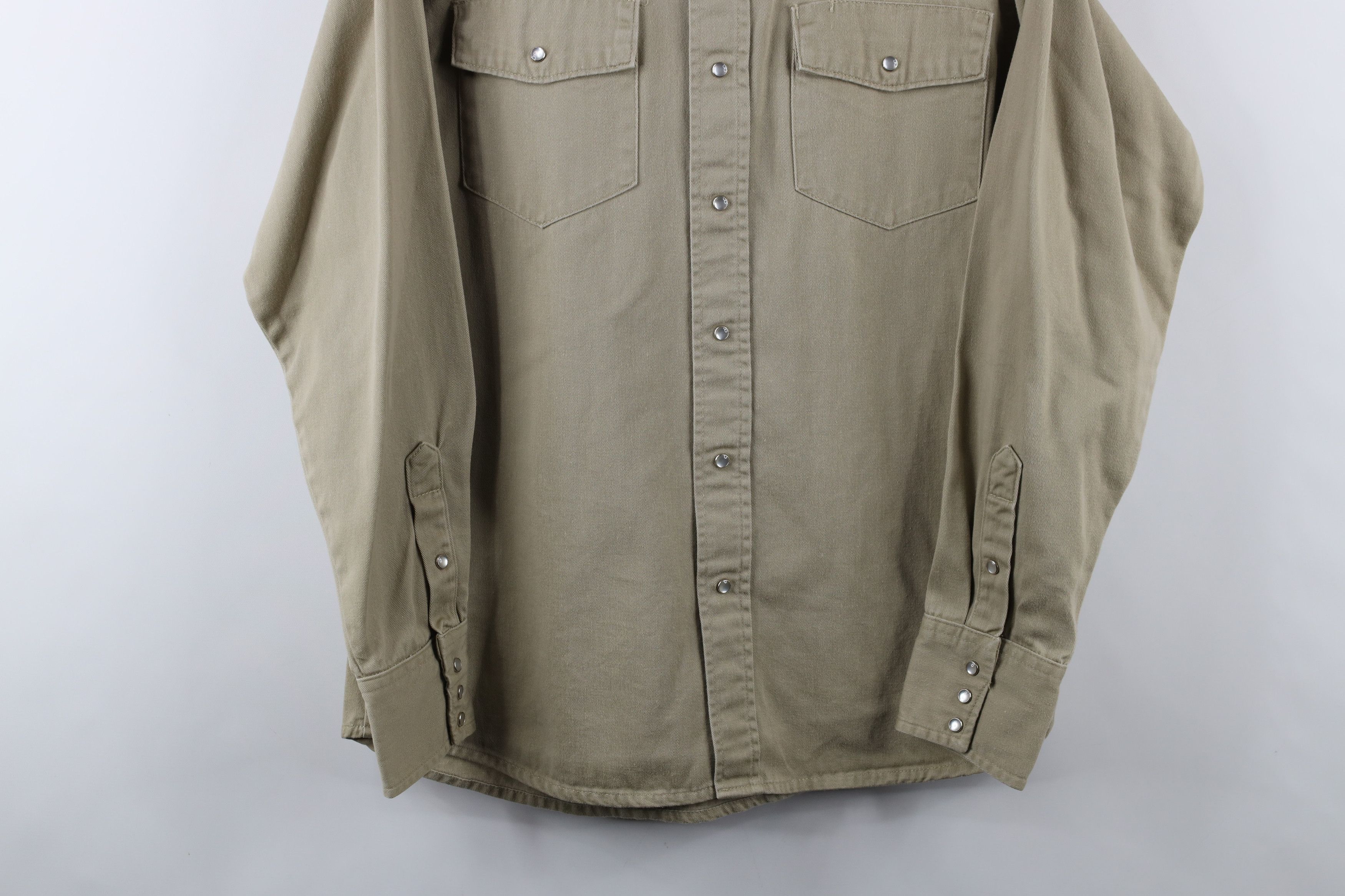 Vintage Vintage 60s 70s Streetwear Western Cowboy Button Shirt USA Size US L / EU 52-54 / 3 - 3 Thumbnail